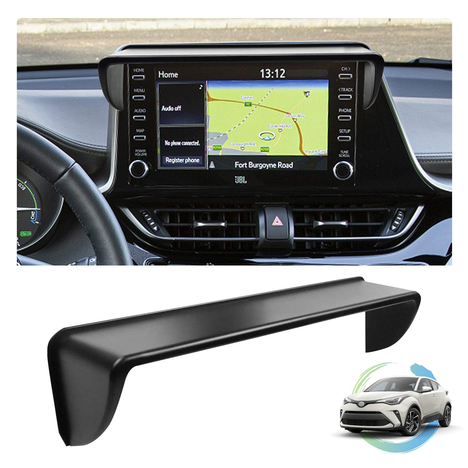 For Toyota RAV4 Navigation Hood Visor 2019+