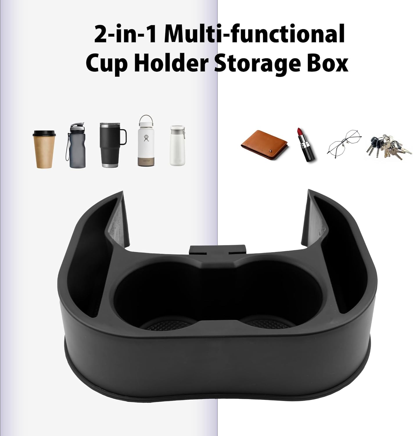 For Ford Maverick Cup Holder Expander Organizer 2021+