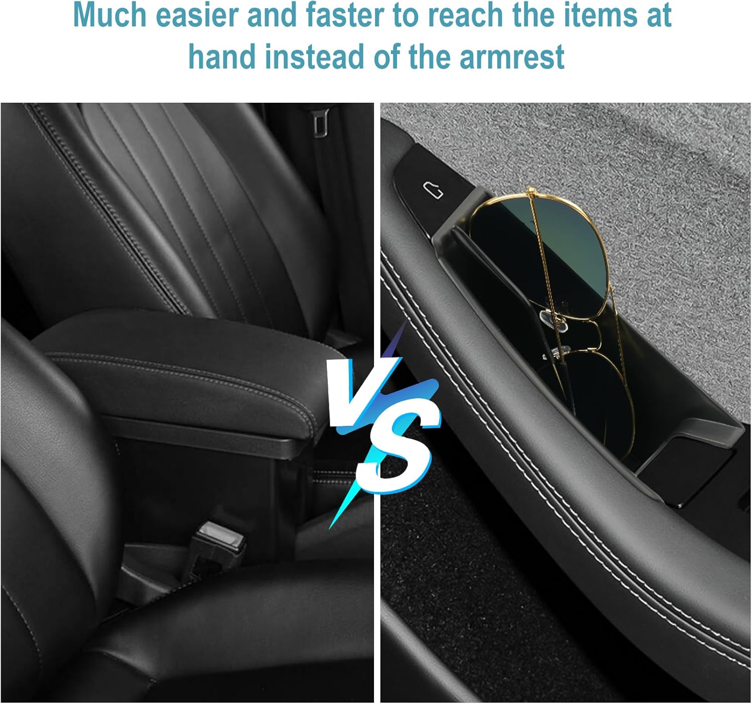 For Tesla Model 3 Highland Car Door Inner Storage Box 2024 2025 2026