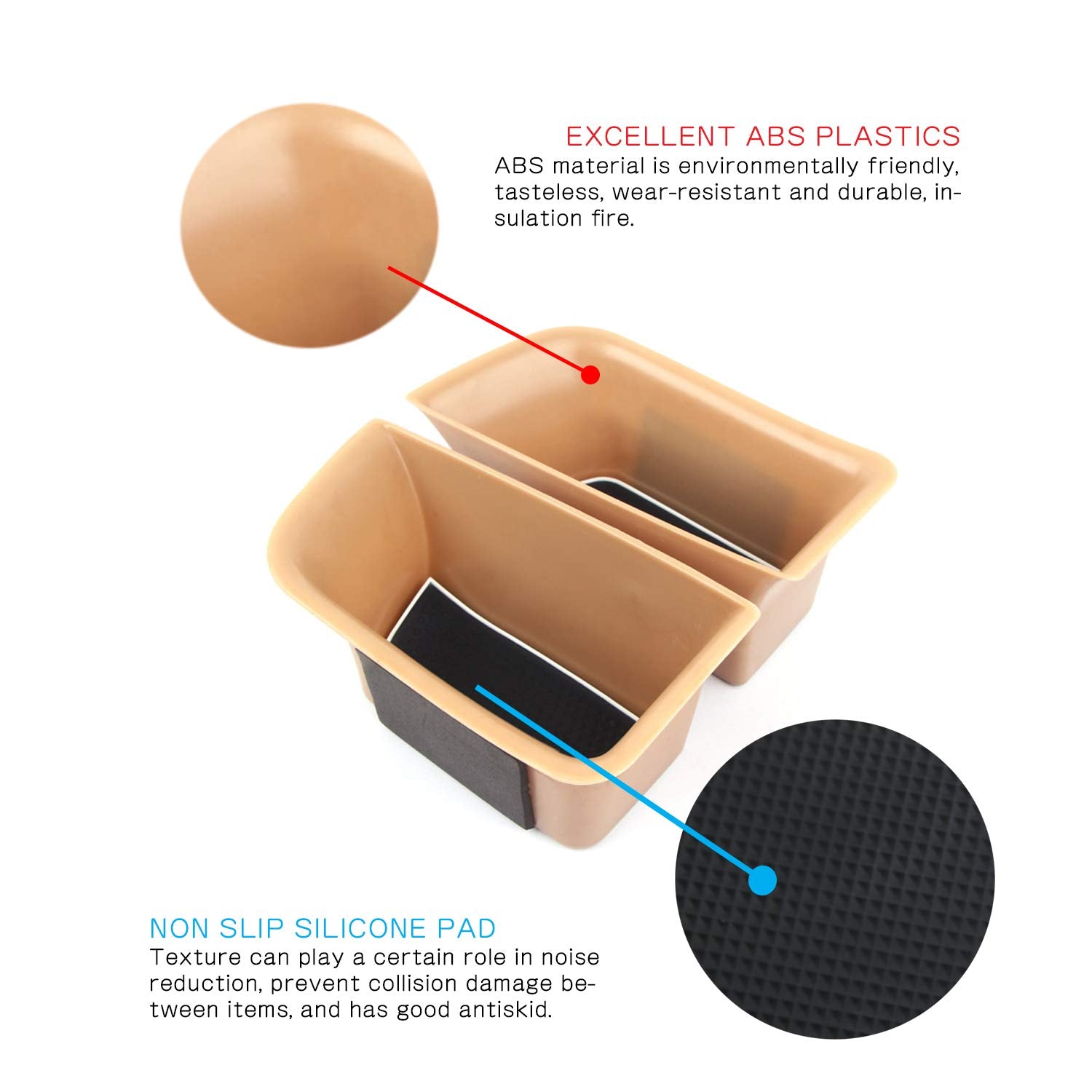 Caja de almacenamiento de puerta Porsche Macan 2015+