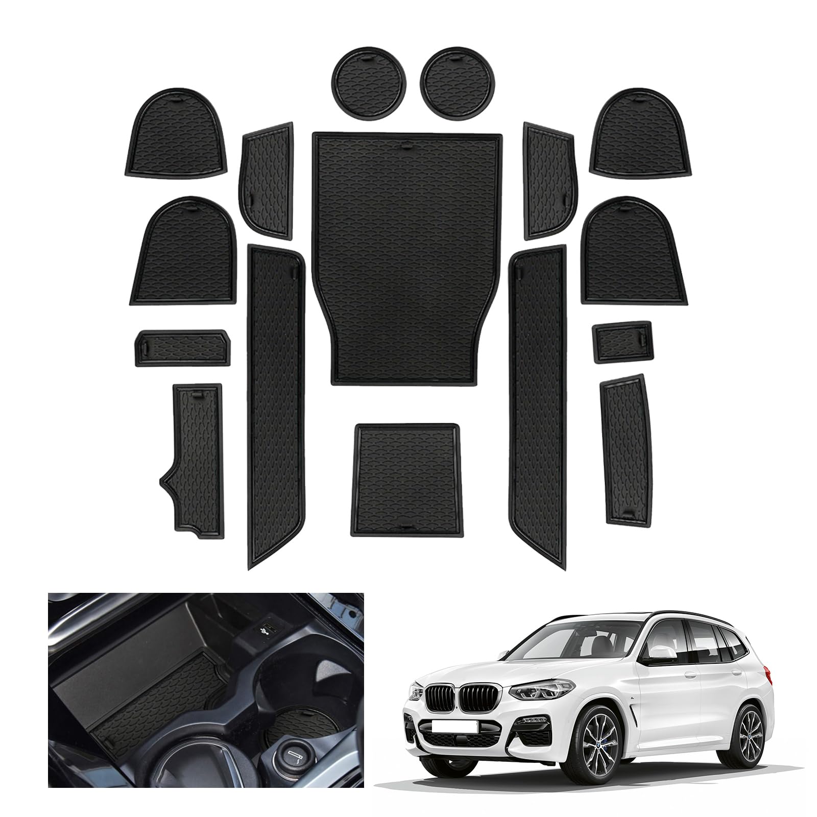 BMW 3 Series G20 Door Slot Mats 2019+