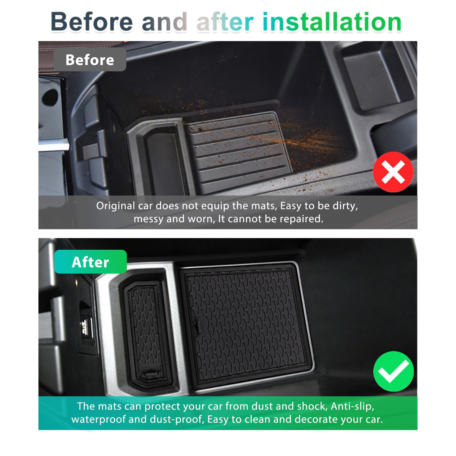 BMW 3 Series G20 Door Slot Mats 2019+