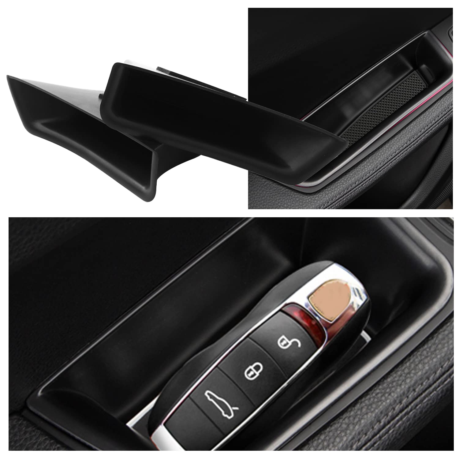 Caja de almacenamiento de puerta Porsche Macan 2015+