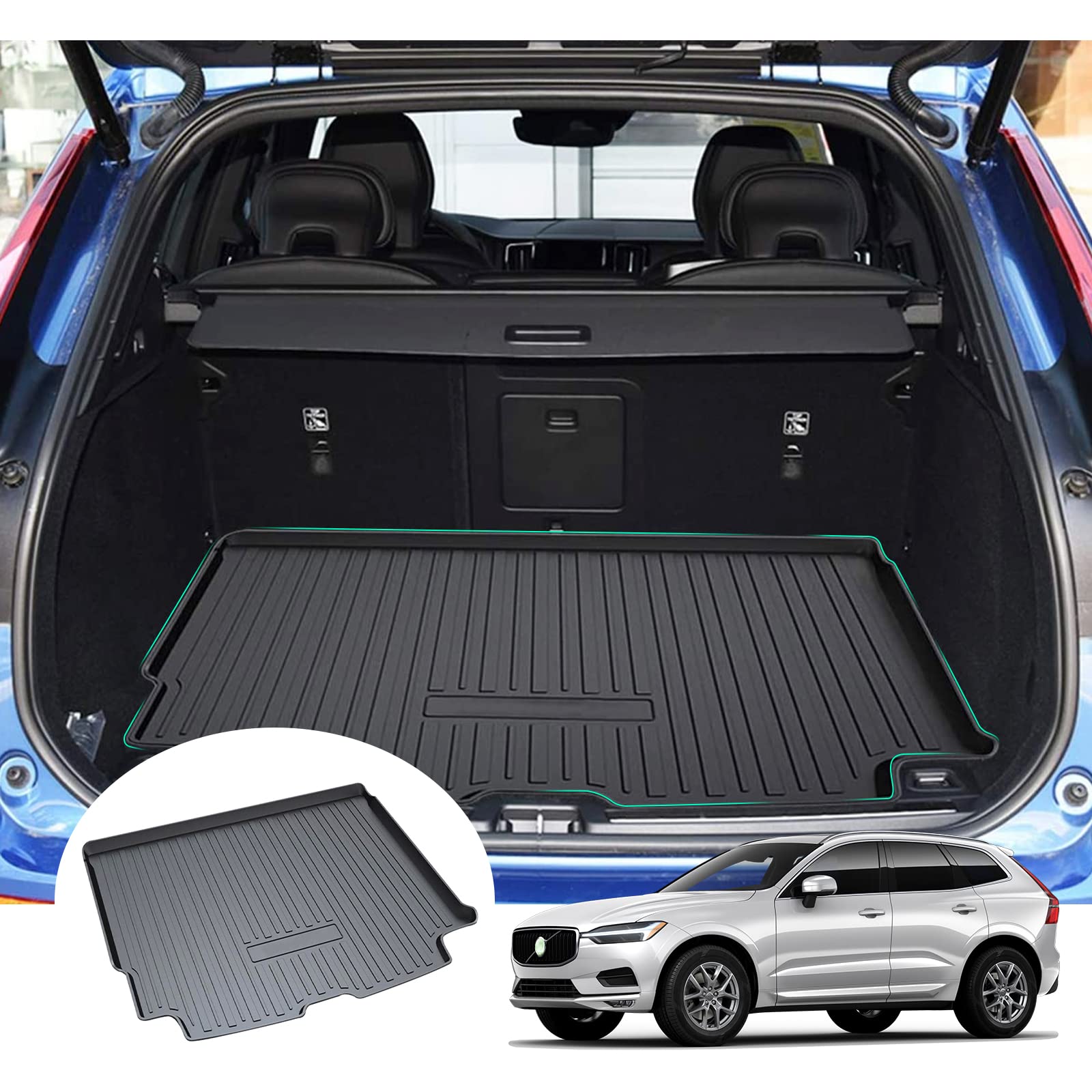 Volvo XC60 Floor Mats Trunk Mats 2018+ - LFOTPP Car Accessories