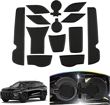 For Chevy Trax Door Slot Mats(14Pcs)2024 2025
