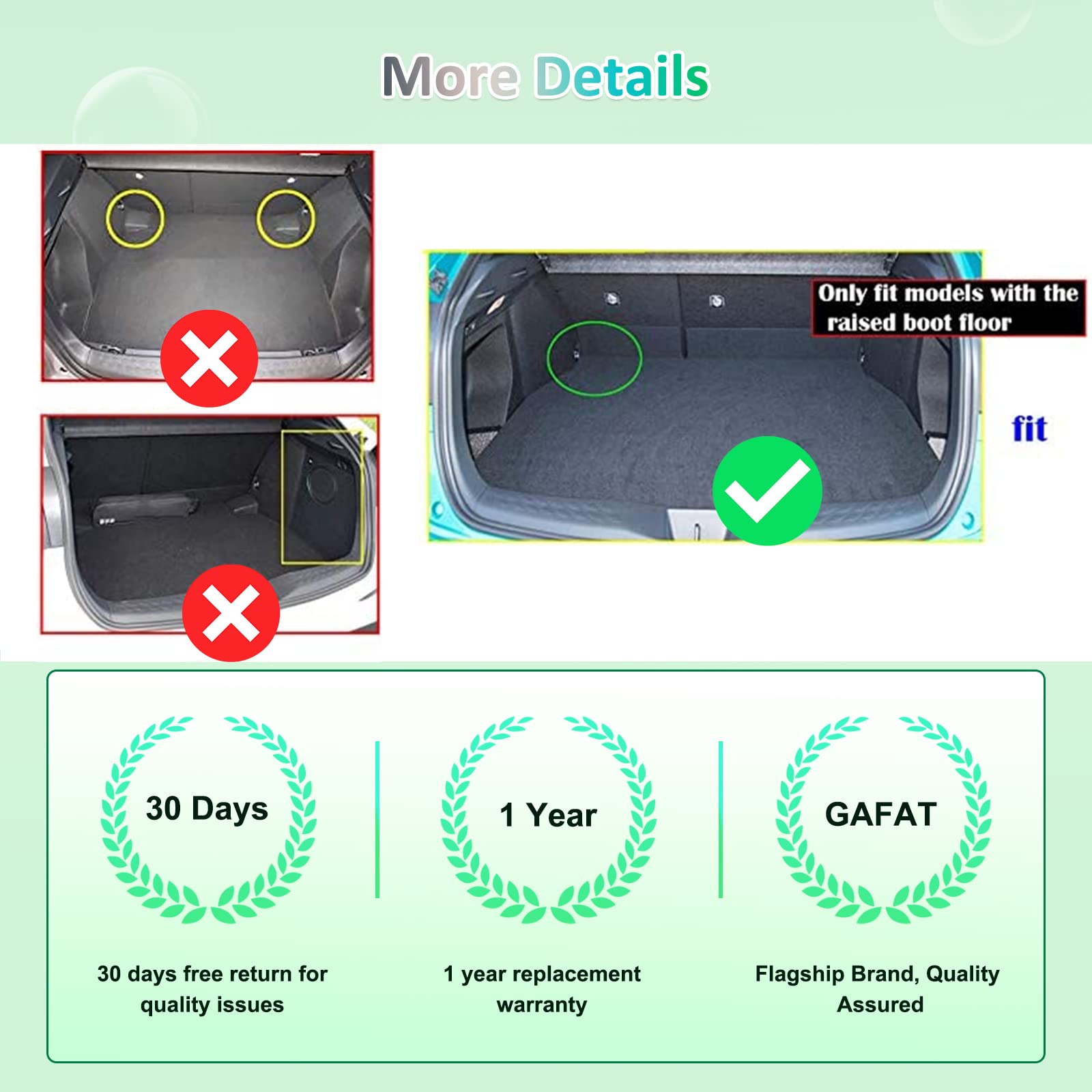 For Toyota C-HR TPE Floor Trunk Mats 2016+