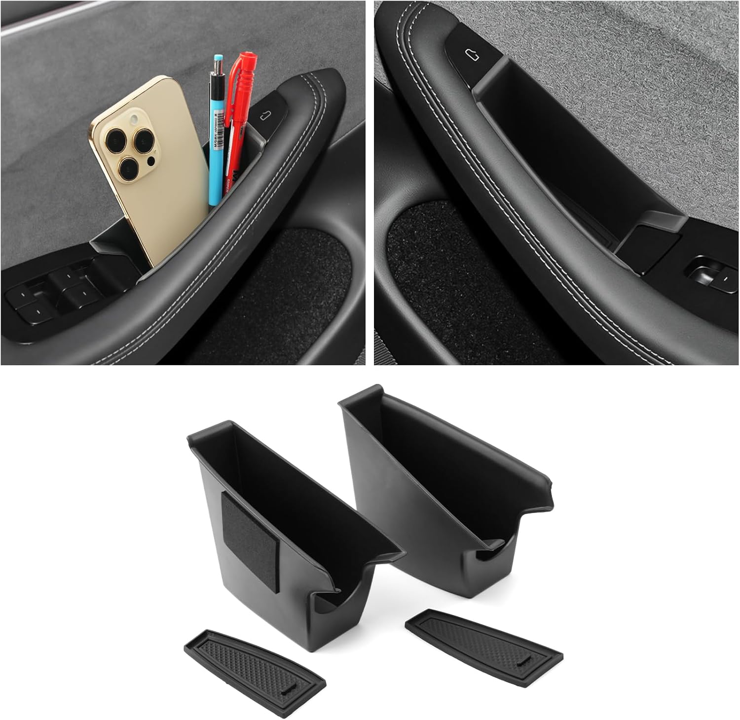 For Tesla Model 3 Highland Car Door Inner Storage Box 2024 2025 2026