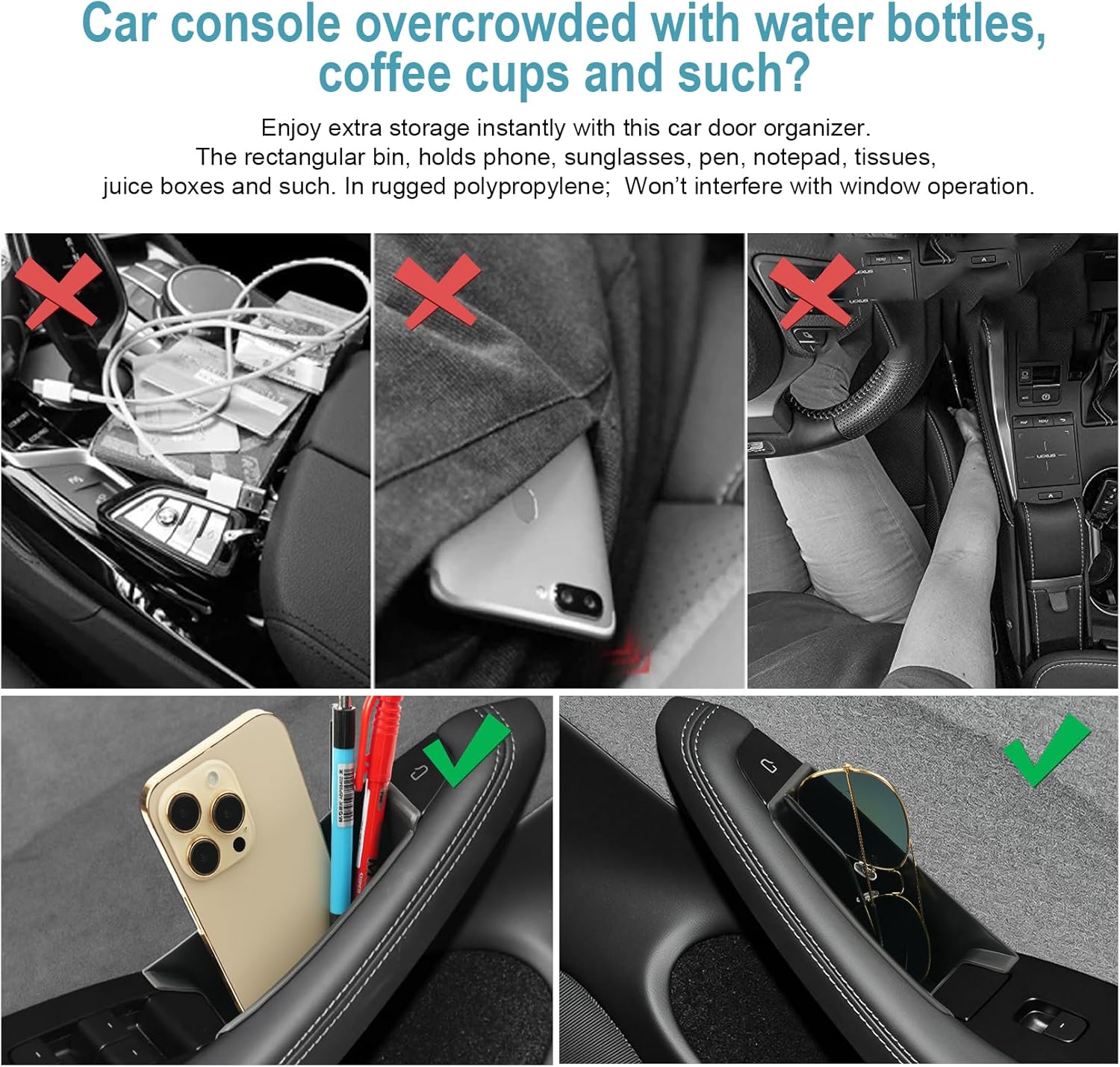For Tesla Model 3 Highland Car Door Inner Storage Box 2024 2025 2026