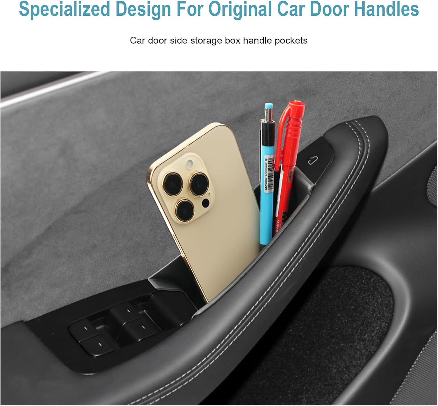 For Tesla Model 3 Highland Car Door Inner Storage Box 2024 2025 2026