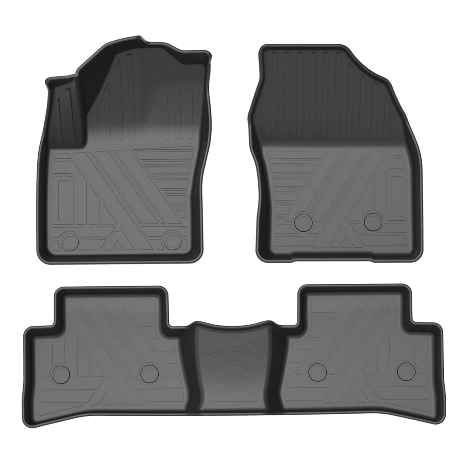 For Toyota C-HR TPE Floor Trunk Mats 2016+