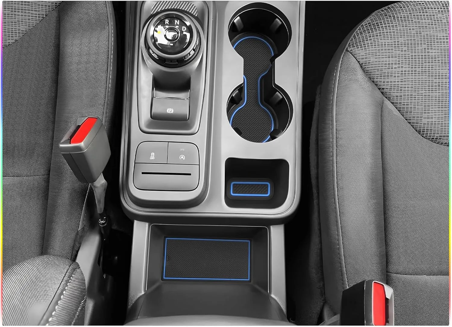 For Ford Maverick Door Slot Mats(15Pcs) 2022 2023 2024 2025 2026