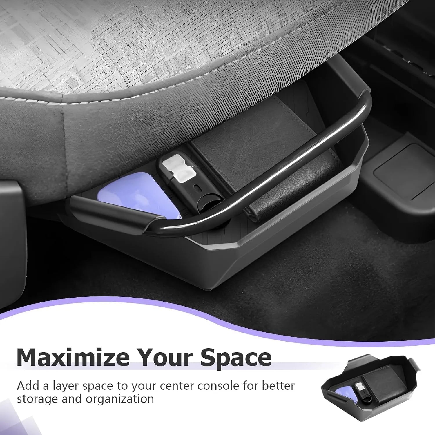 For Ford Maverick Under Seat Organizer 2021 2022 2023 2024 2025 2026