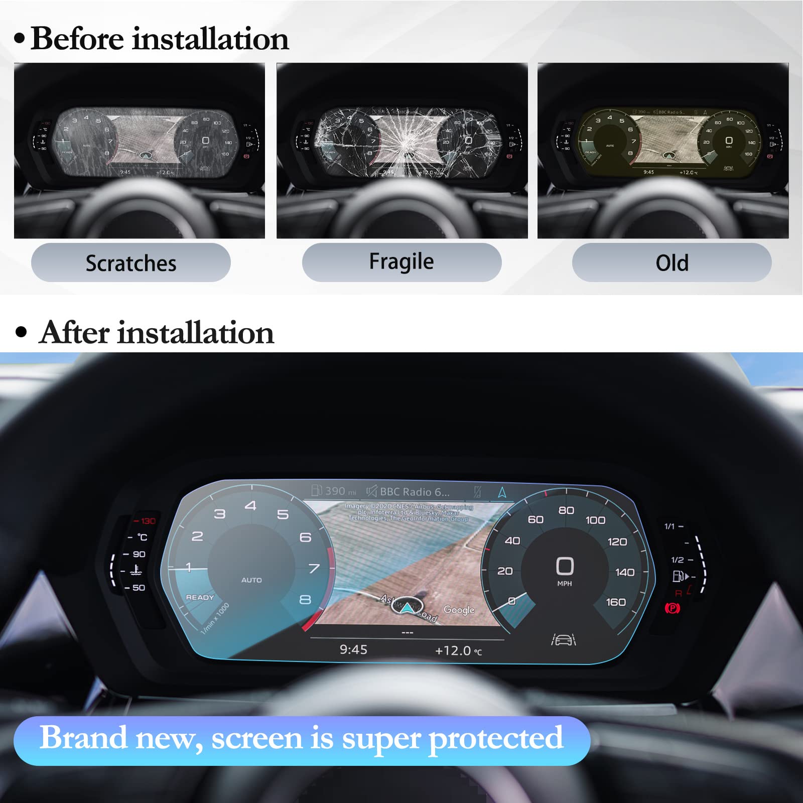 Audi A3 8Y Screen Protector 2022+ - LFOTPP Car Accessories