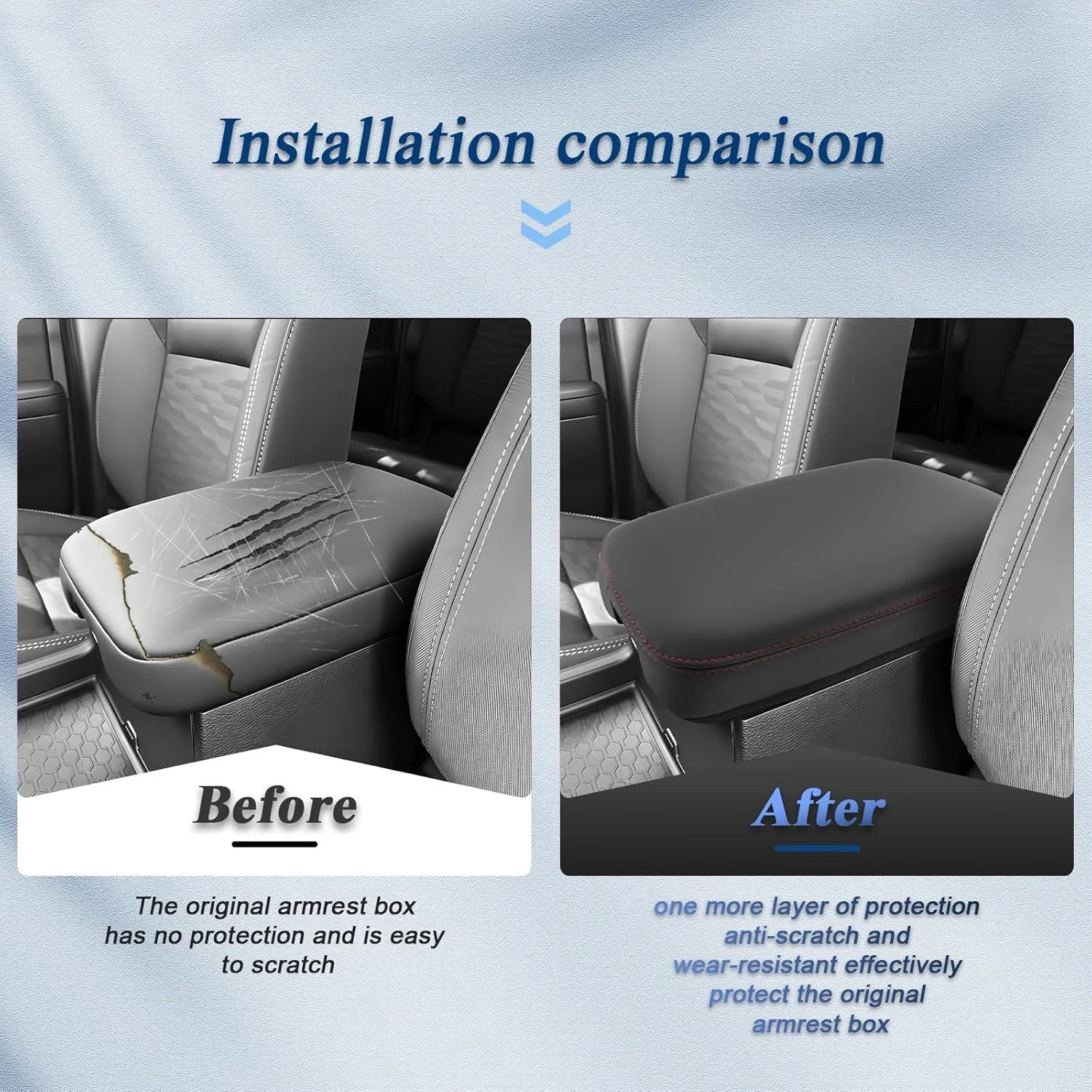 For Nissan Frontier Armrest Cover 2022-2026