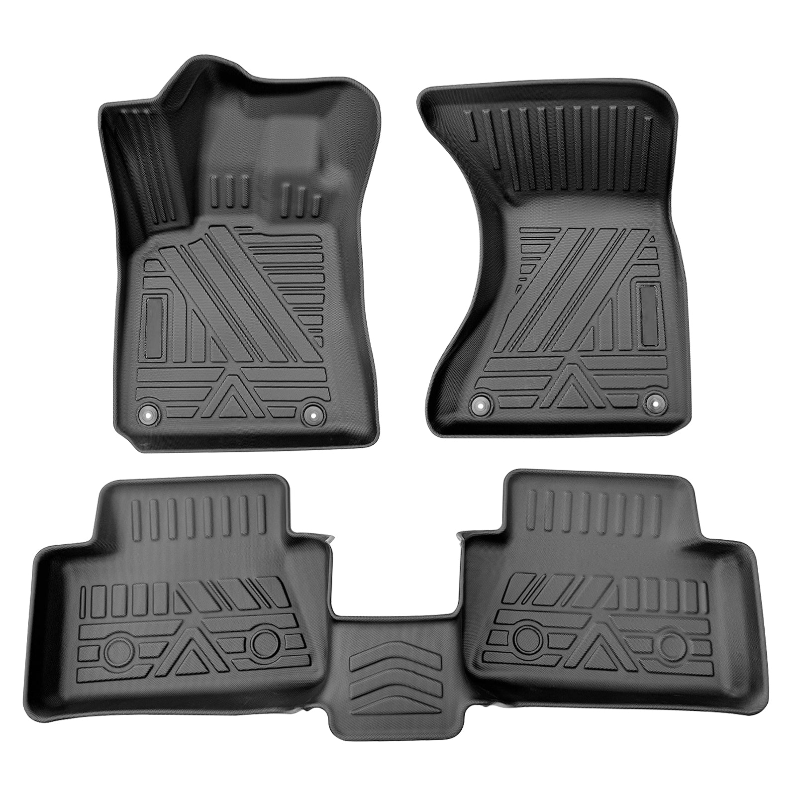 Porsche Macan GTS S T Floor Mats Trunk Mats 2016+