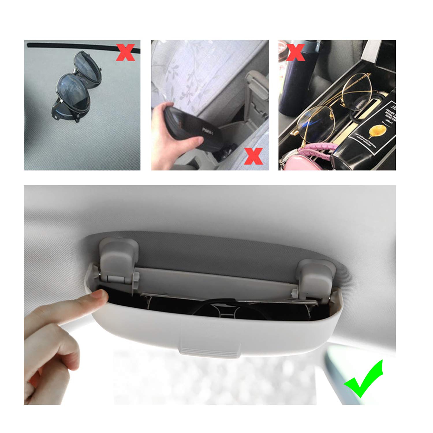 Volvo XC90 XC60 S90 Sun Glasses Case 2016+ - LFOTPP Car Accessories