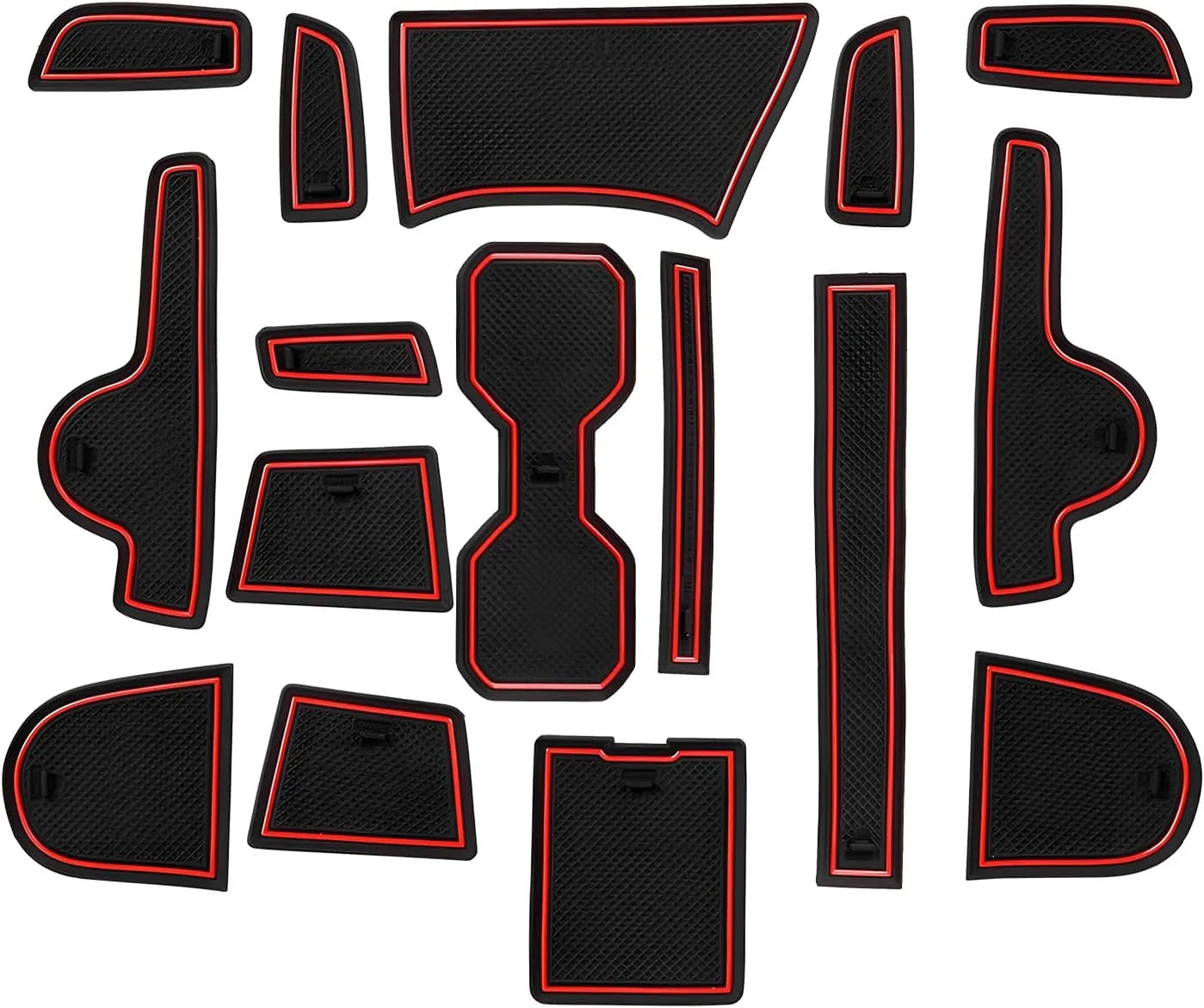 For Jeep Renegade Door Slot Mats Liner 2019-2026
