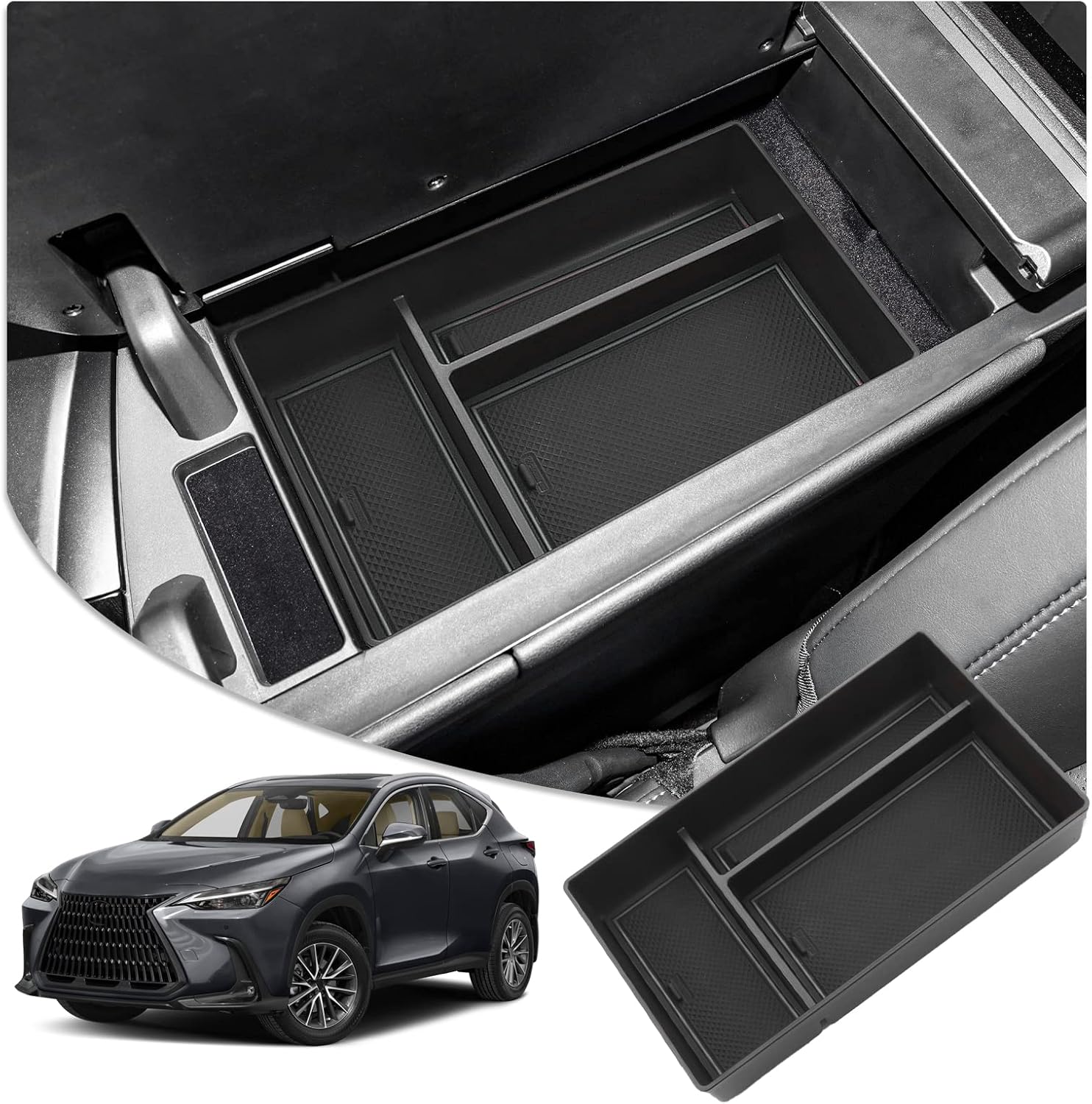 For Lexus NX Center Armrest Storage Tray