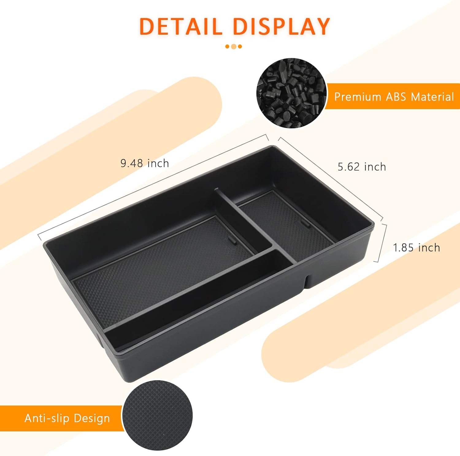 For Lexus NX Center Armrest Storage Tray