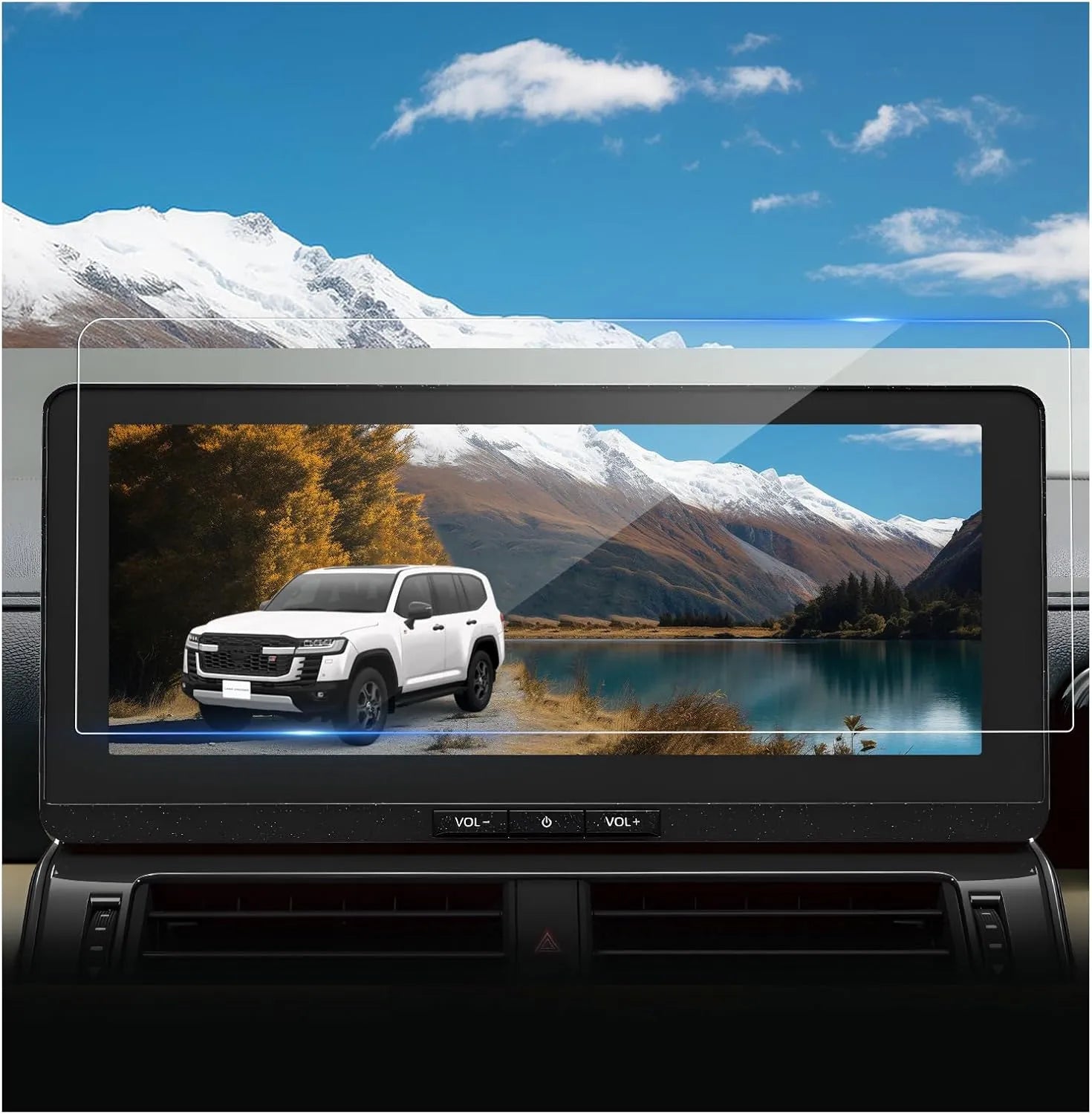 For New Model Land Cruiser 300 Navigation Screen Protector 2025+