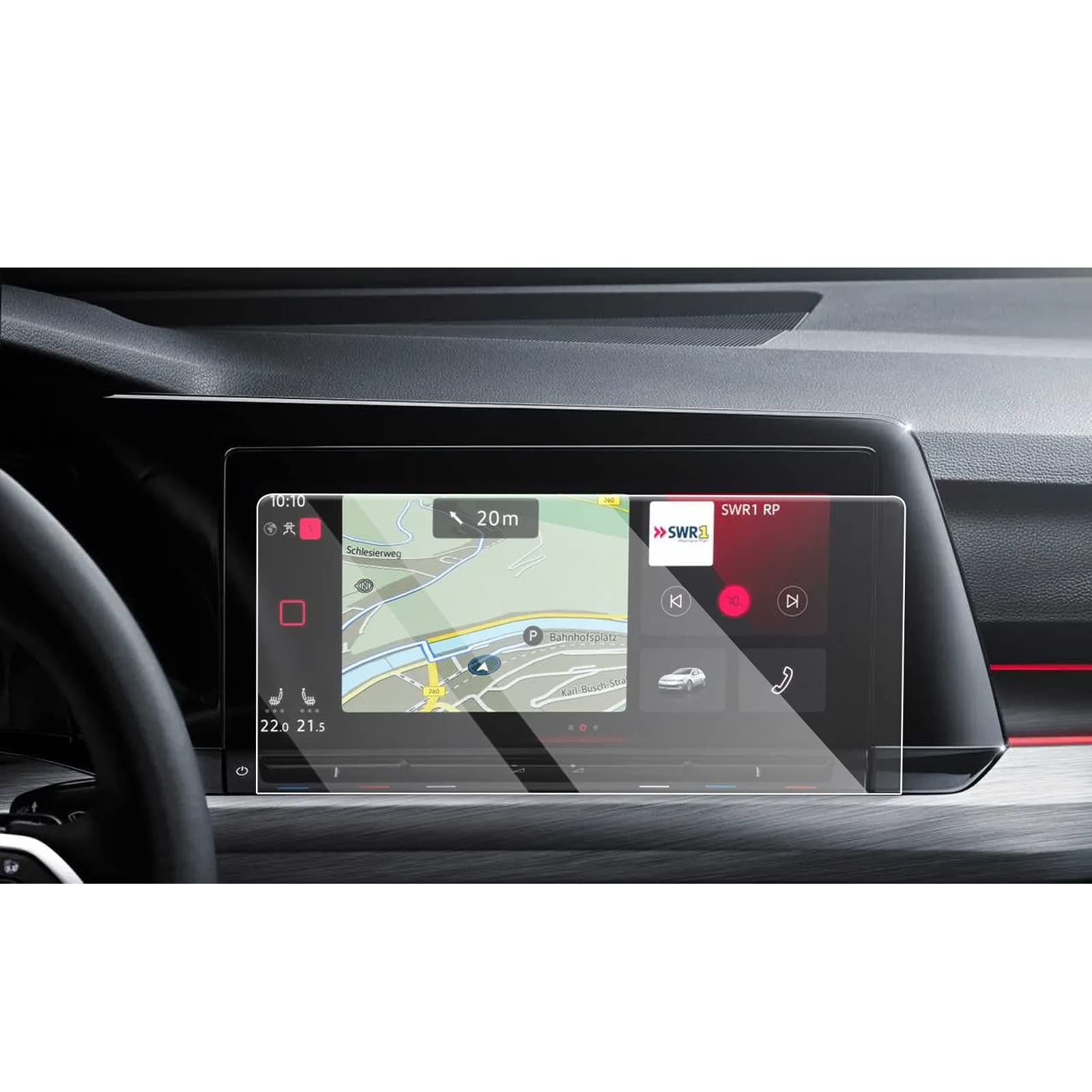 VW Golf GTI Golf GTI Mk8 10" Screen Protector 2022+ - LFOTPP Car Accessories
