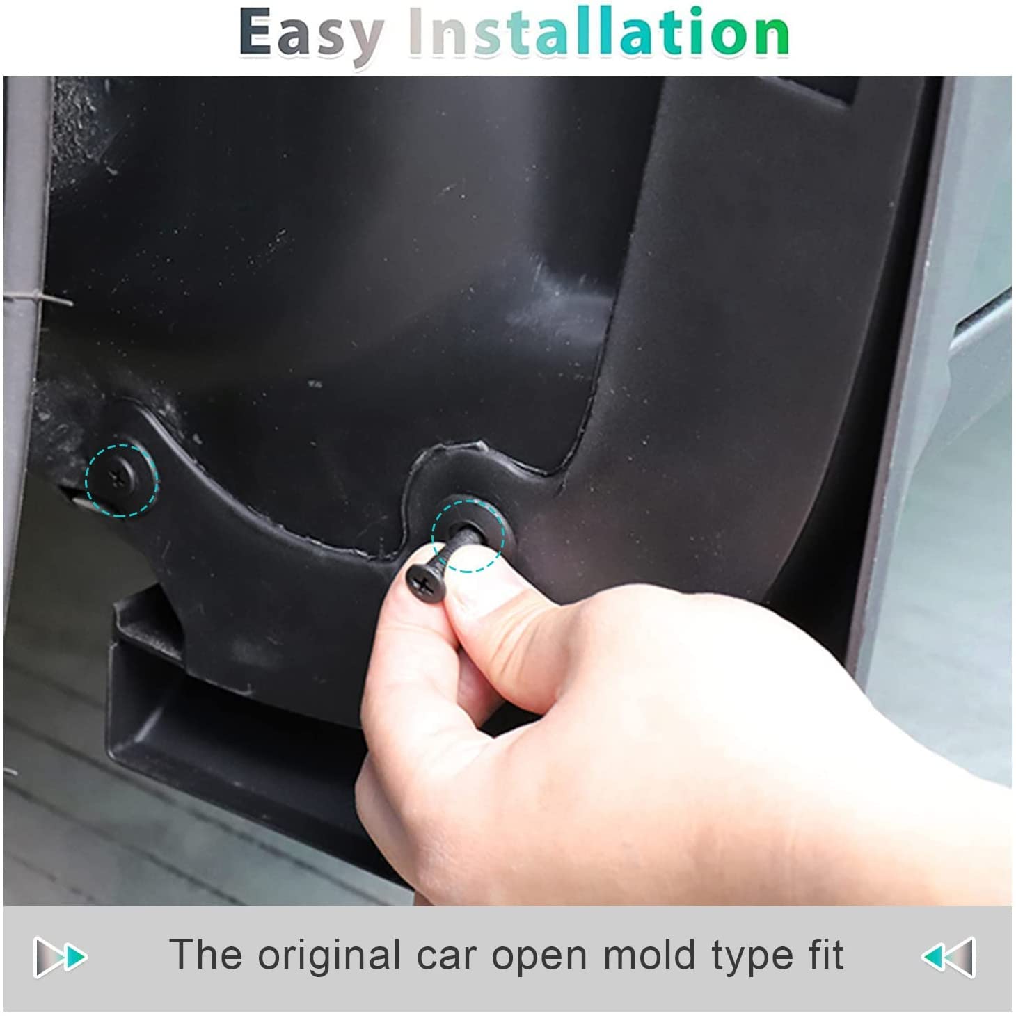For Tesla Model 3 Model Y Splash Guards Mudflap Fender Mudguards
