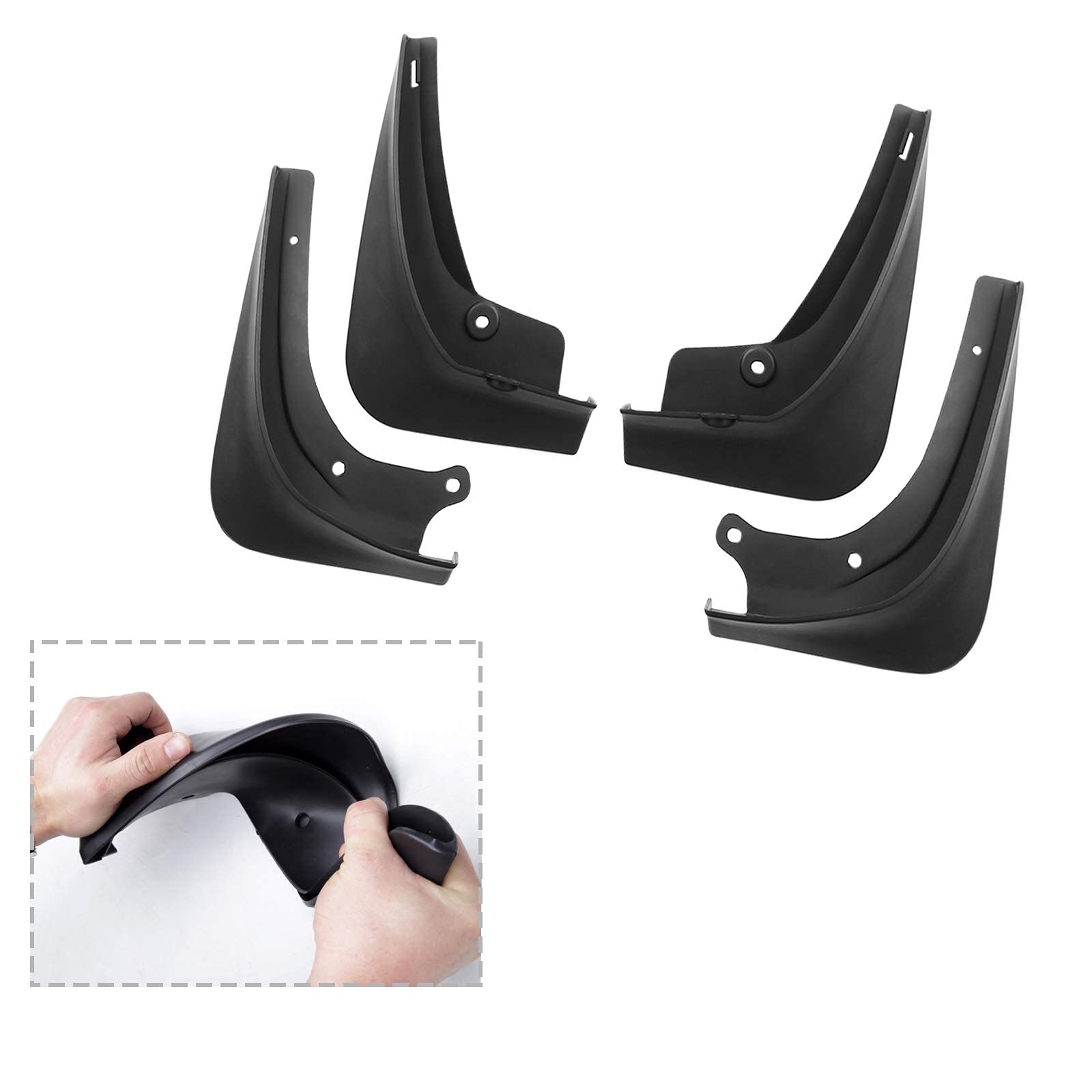 For Tesla Model 3 Model Y Splash Guards Mudflap Fender Mudguards