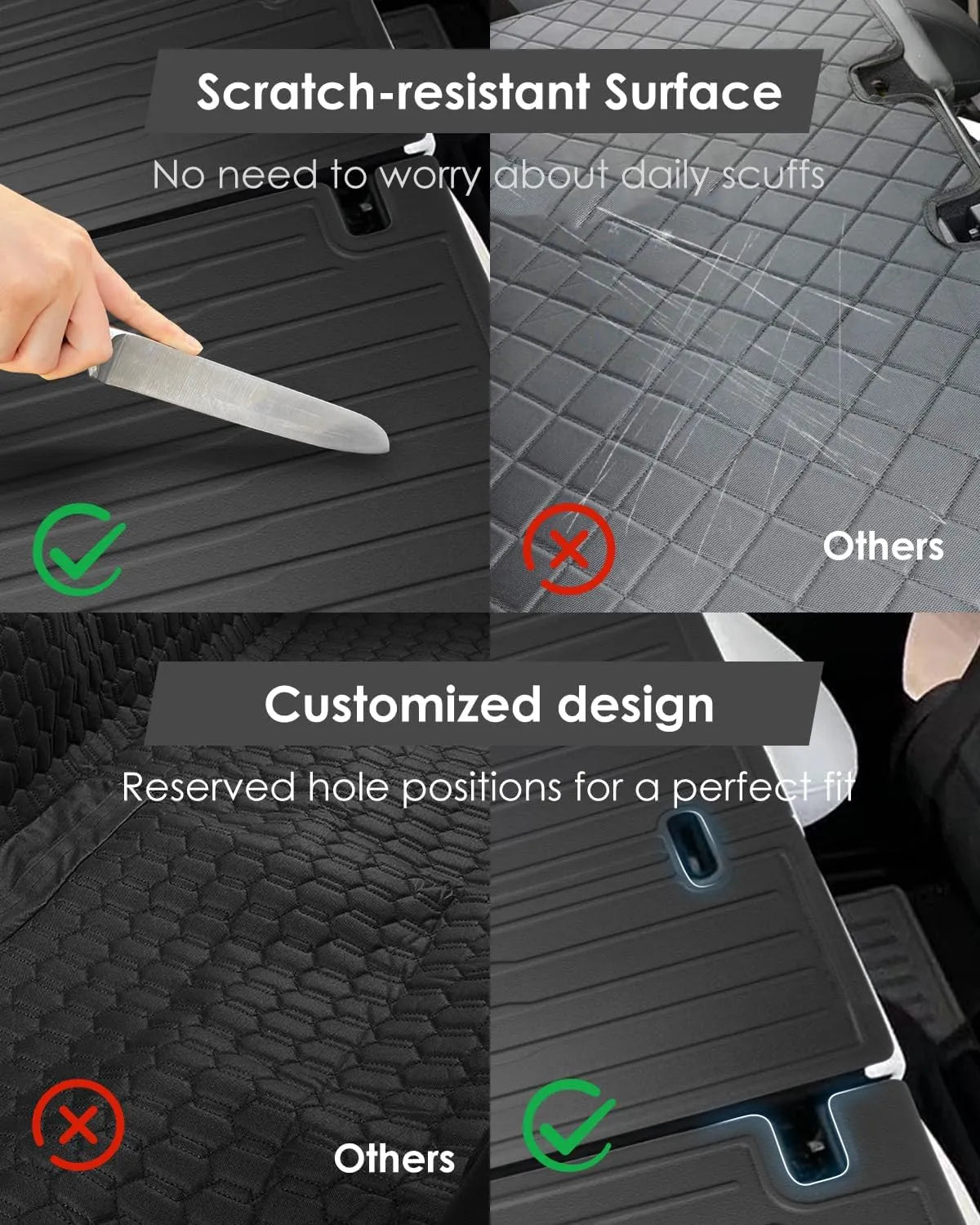 Alfombrillas Tesla Model 3 Escaneo 3D Original TPE High Edge 2017+