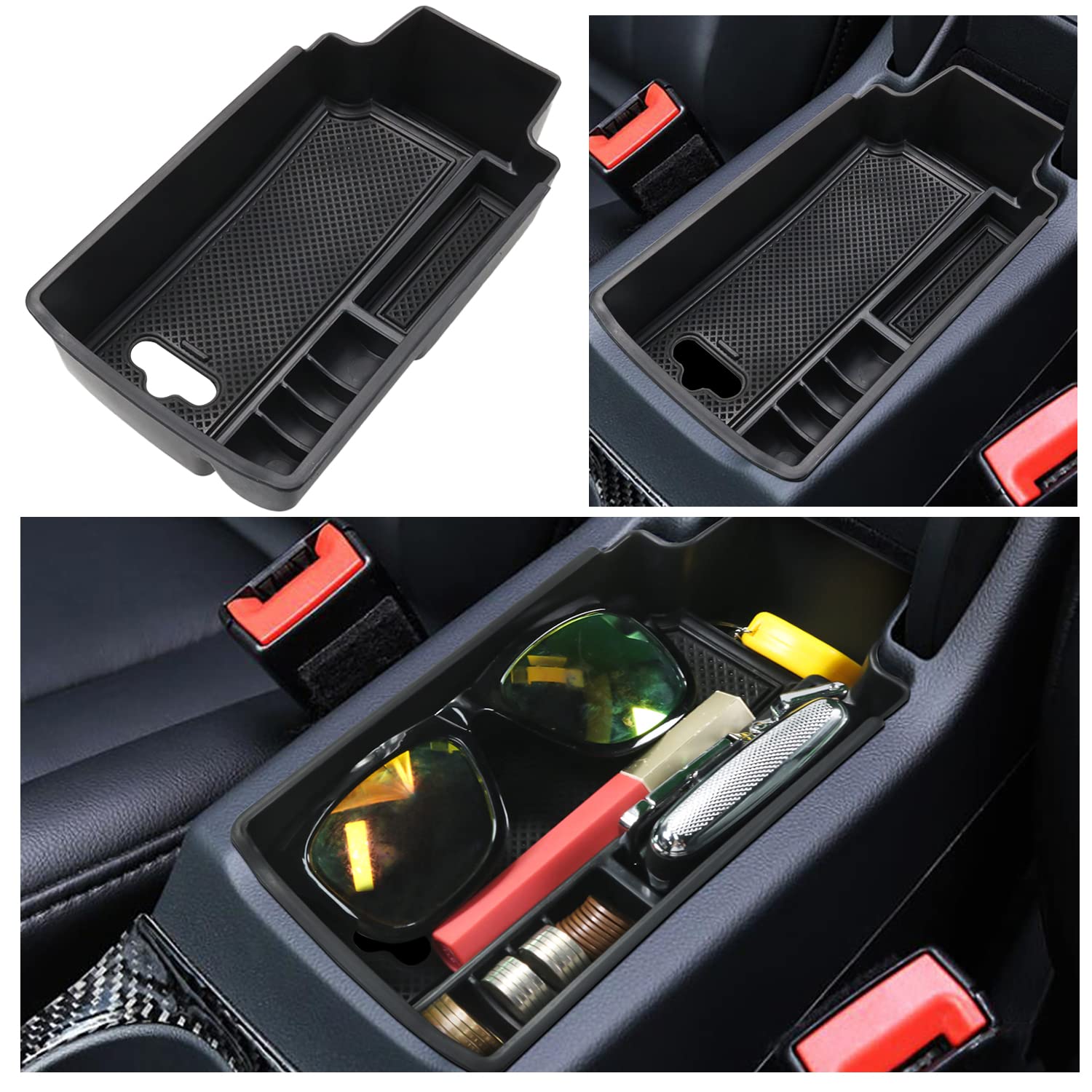Audi Q3 8U F3 Center Center Armrest Storage Tray 2013+ - LFOTPP Car Accessories