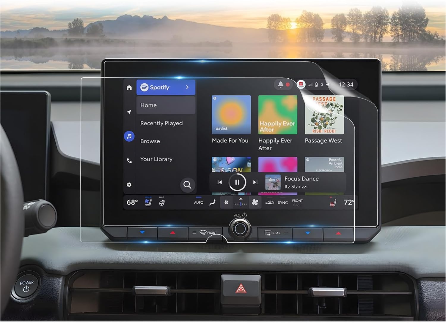 For Toyota RAV4 Screen Protector 2026 2027