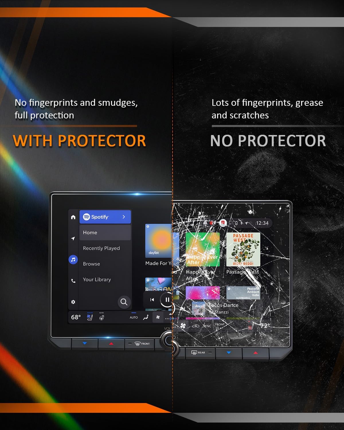 For Toyota RAV4 Screen Protector 2026 2027