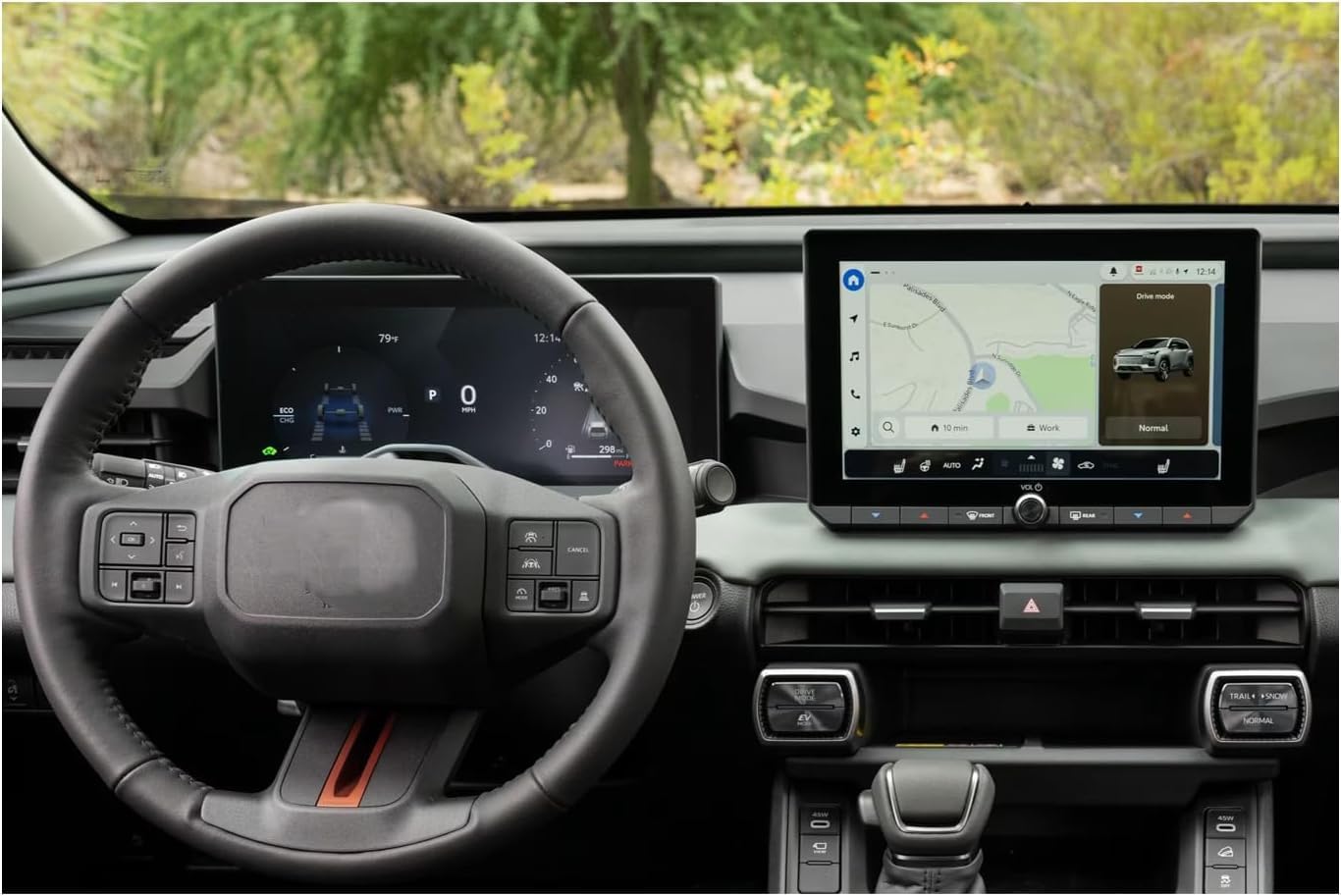 For Toyota RAV4 Behind Infotainment Screen Organizer Tray 2026 2027