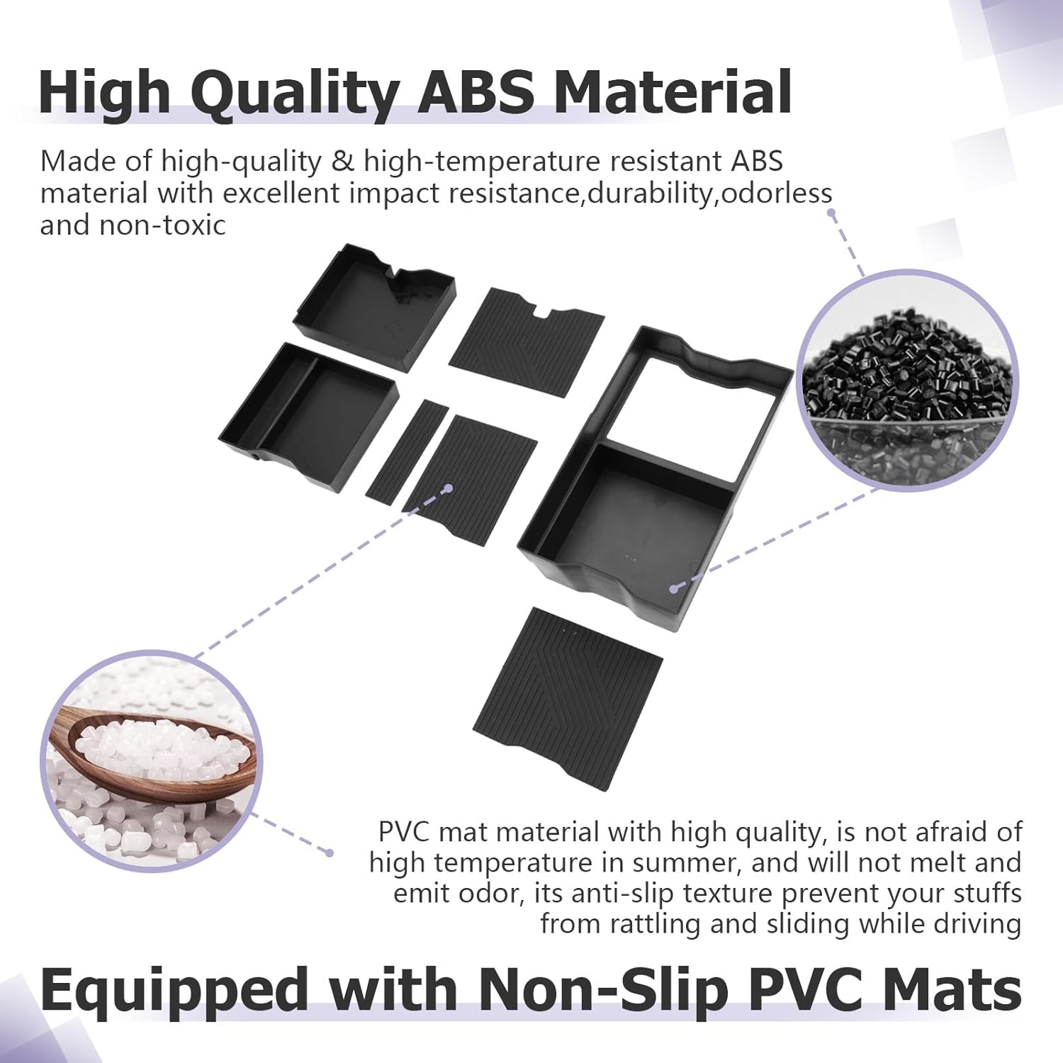 For Toyota RAV4 Armrest Storage Tray 2026 2027