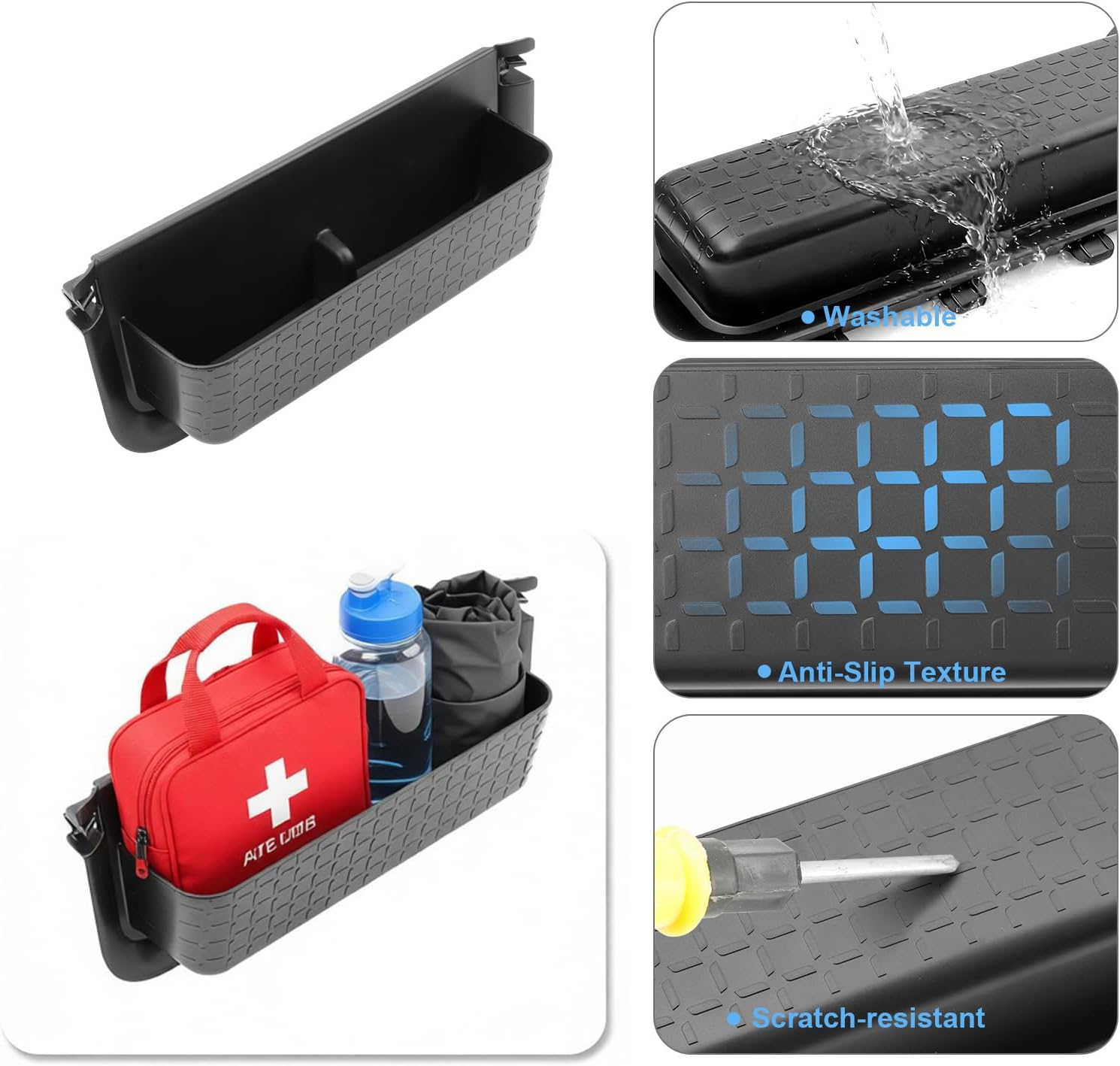 For Toyota RAV4 Cargo Side Pockets Insert 2026 2027