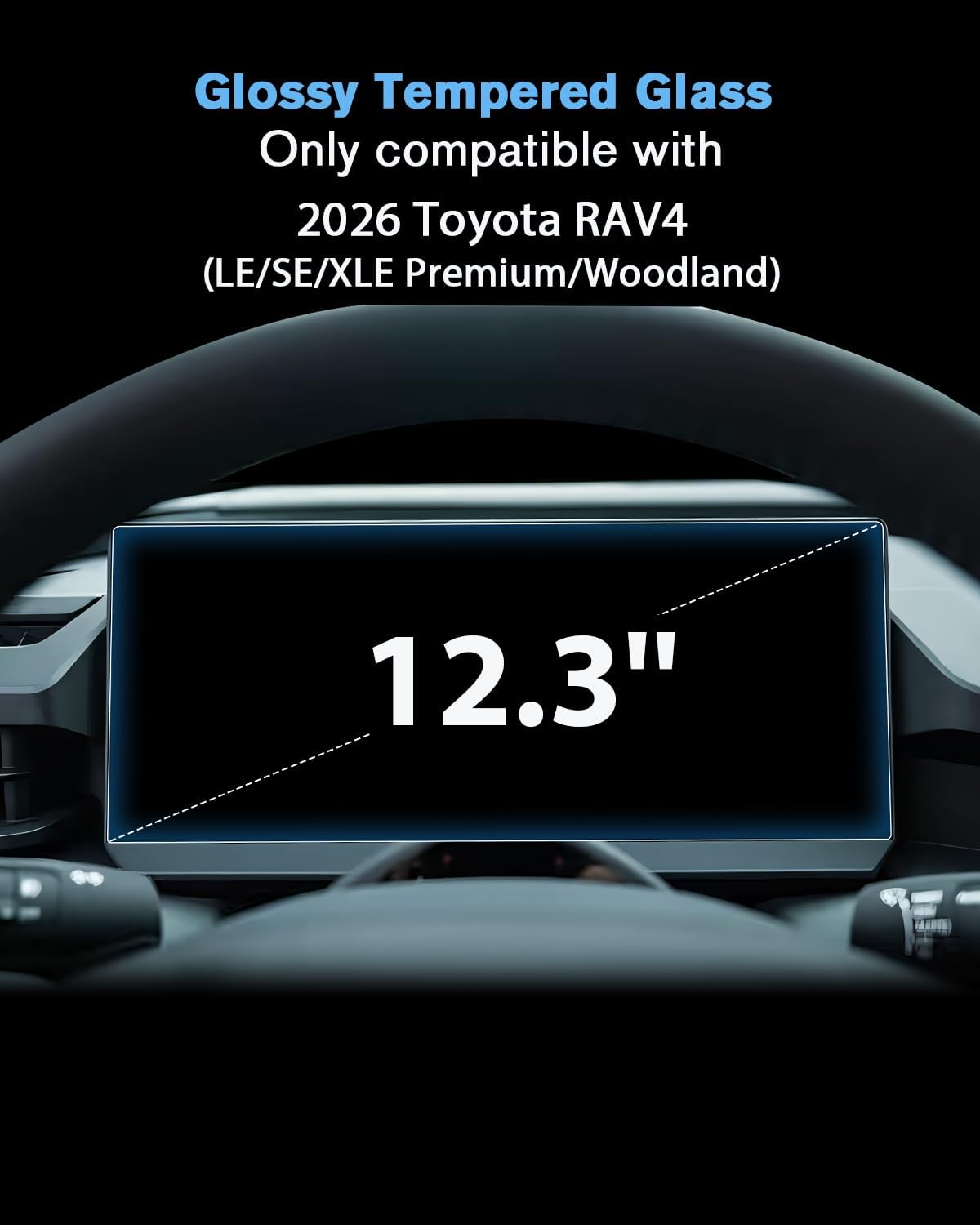 For Toyota RAV4 Screen Protector 2026 2027