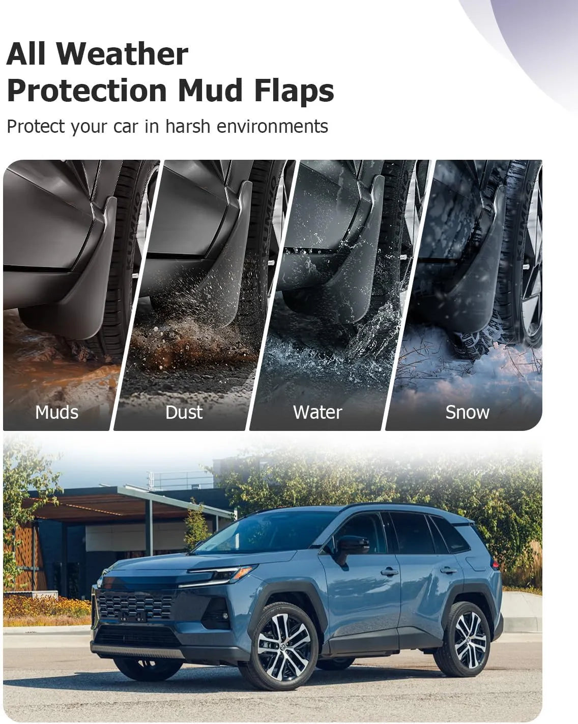 For Toyota RAV4 6 Splash Cover 2026 2027