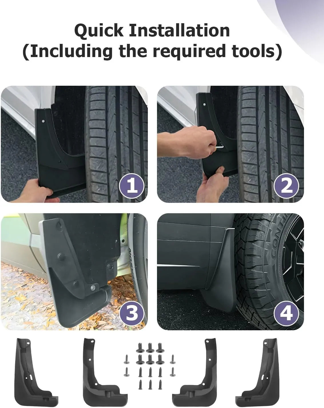 For Toyota RAV4 6 Splash Cover 2026 2027