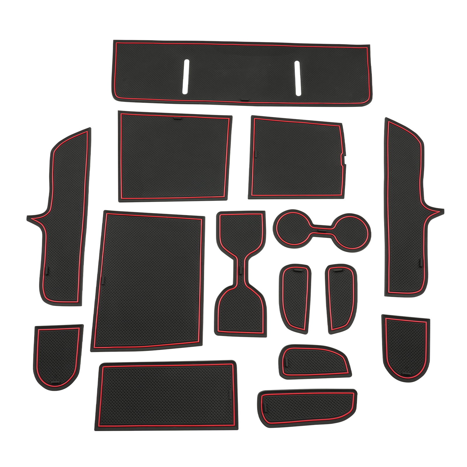 For Hyundai Tucson NX4 Door Slot Mats 2025