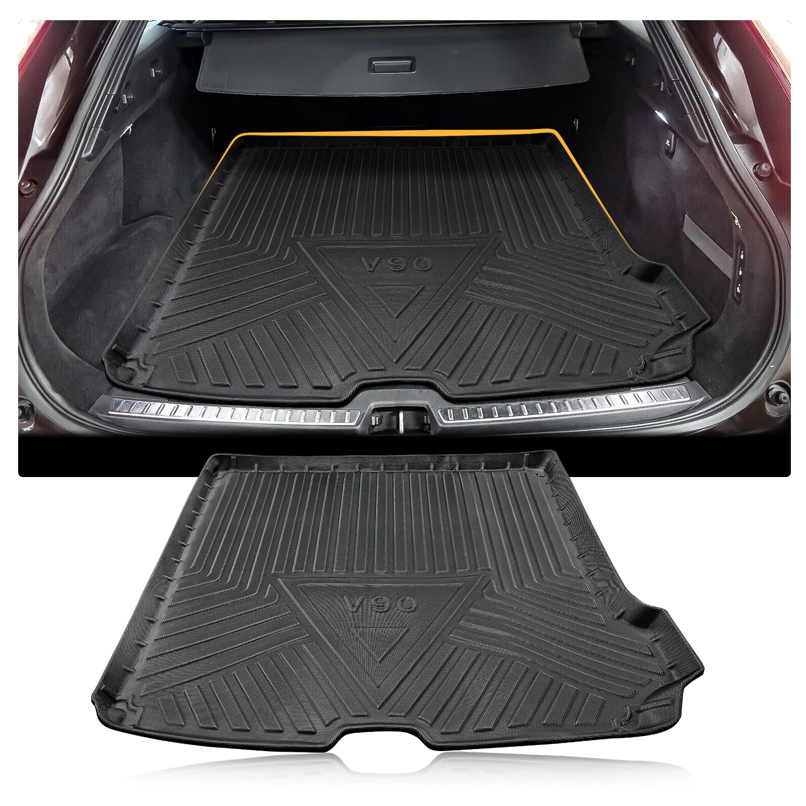 For Volvo Trunk Mats 2015+