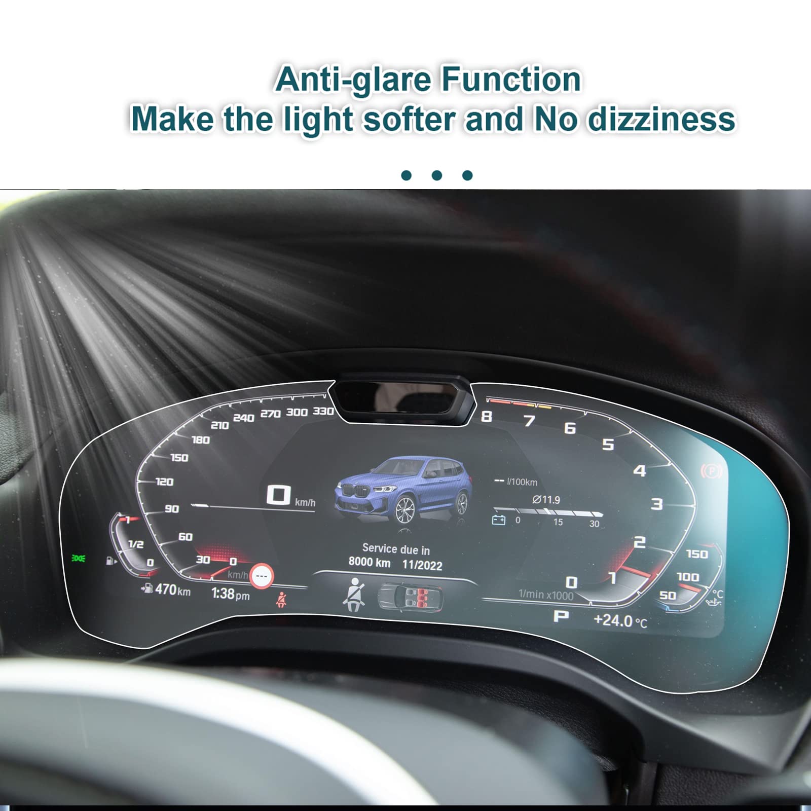 BMW X3 G01 X4 G02 Screen Protector 2018-2021 2022+ - LFOTPP Car Accessories