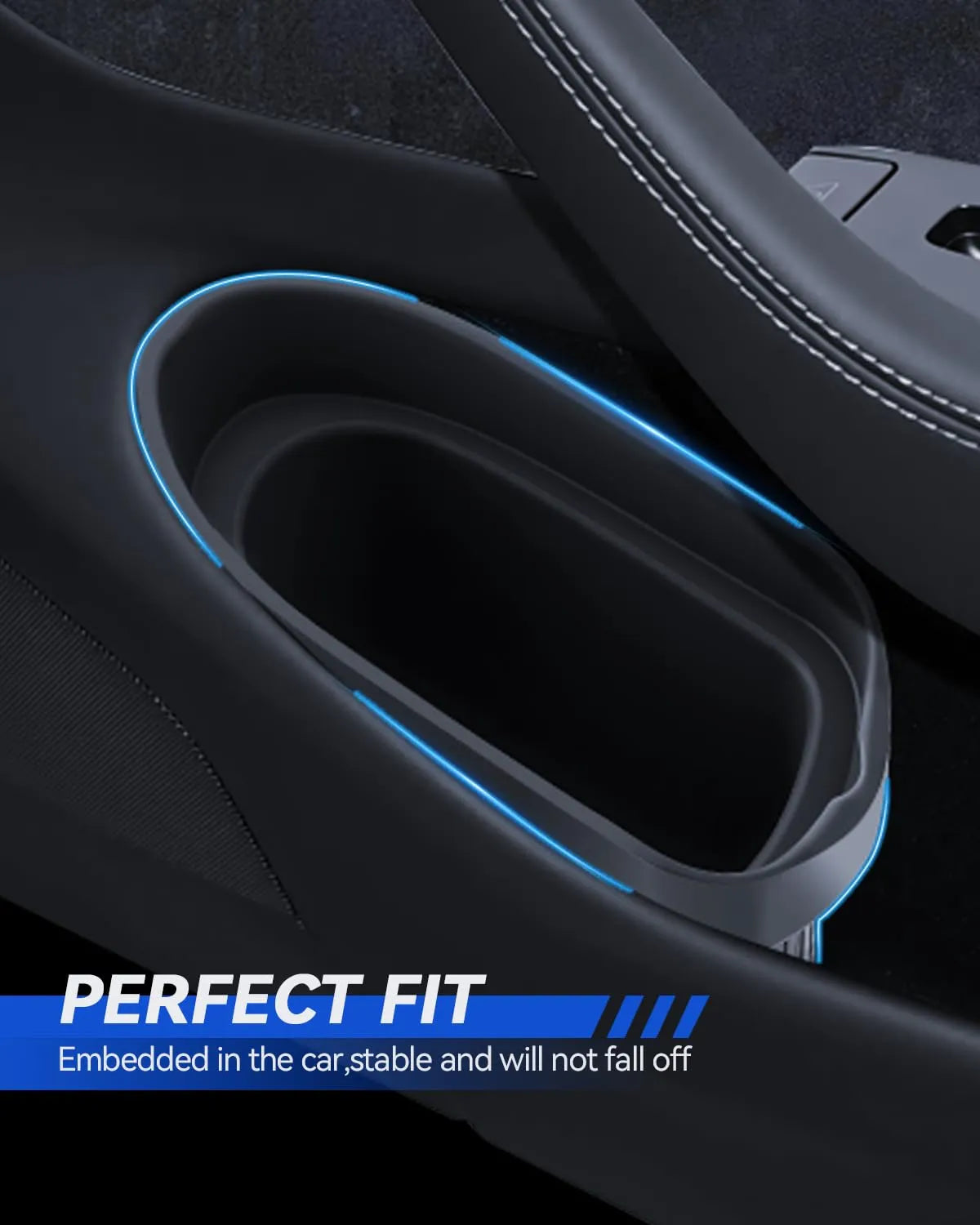 For Tesla Model Y Model 3 Door trash Can 2024+