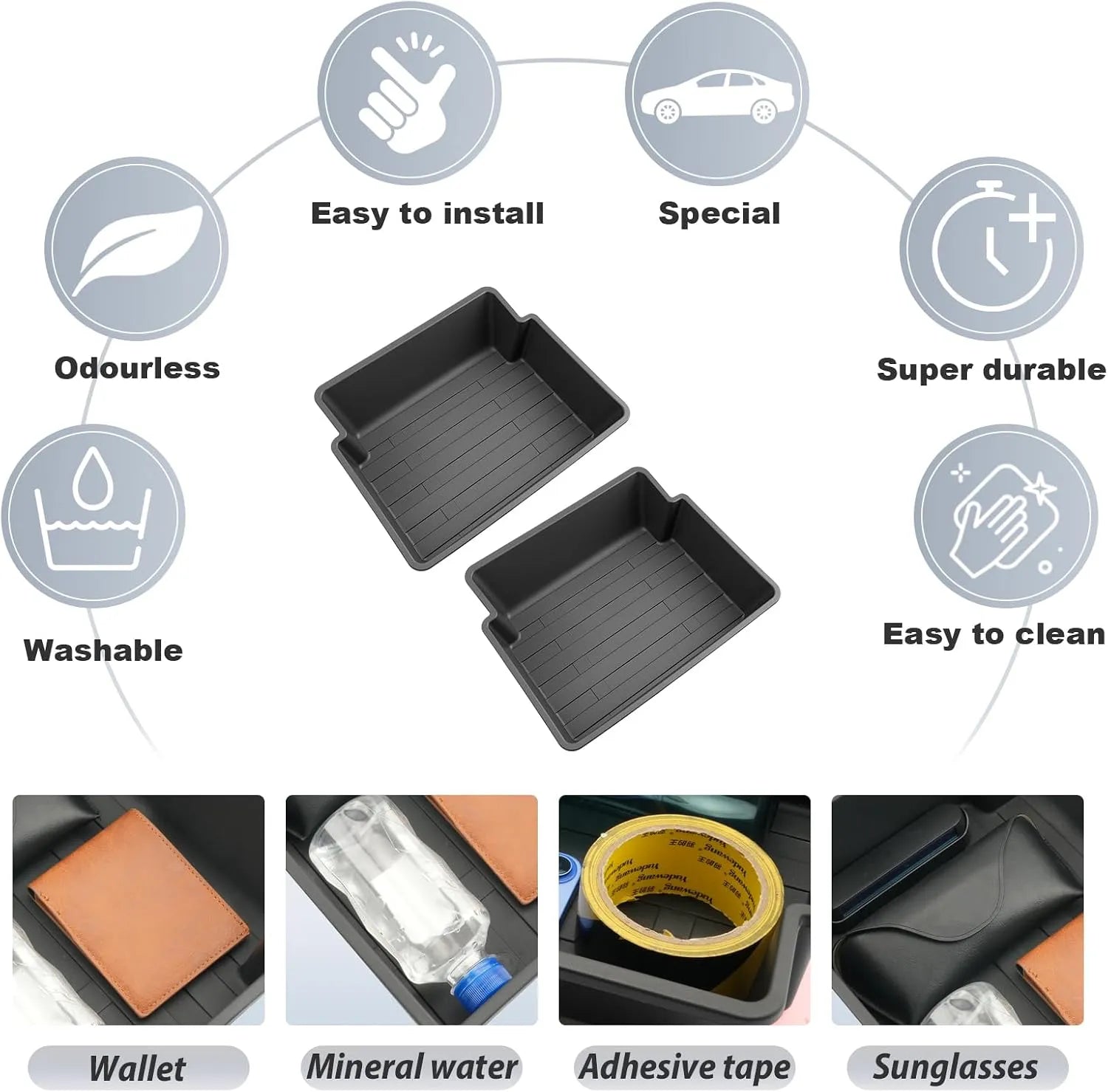 For Toyota Corolla Hidden Under Front Seat Organiser 2025 2026