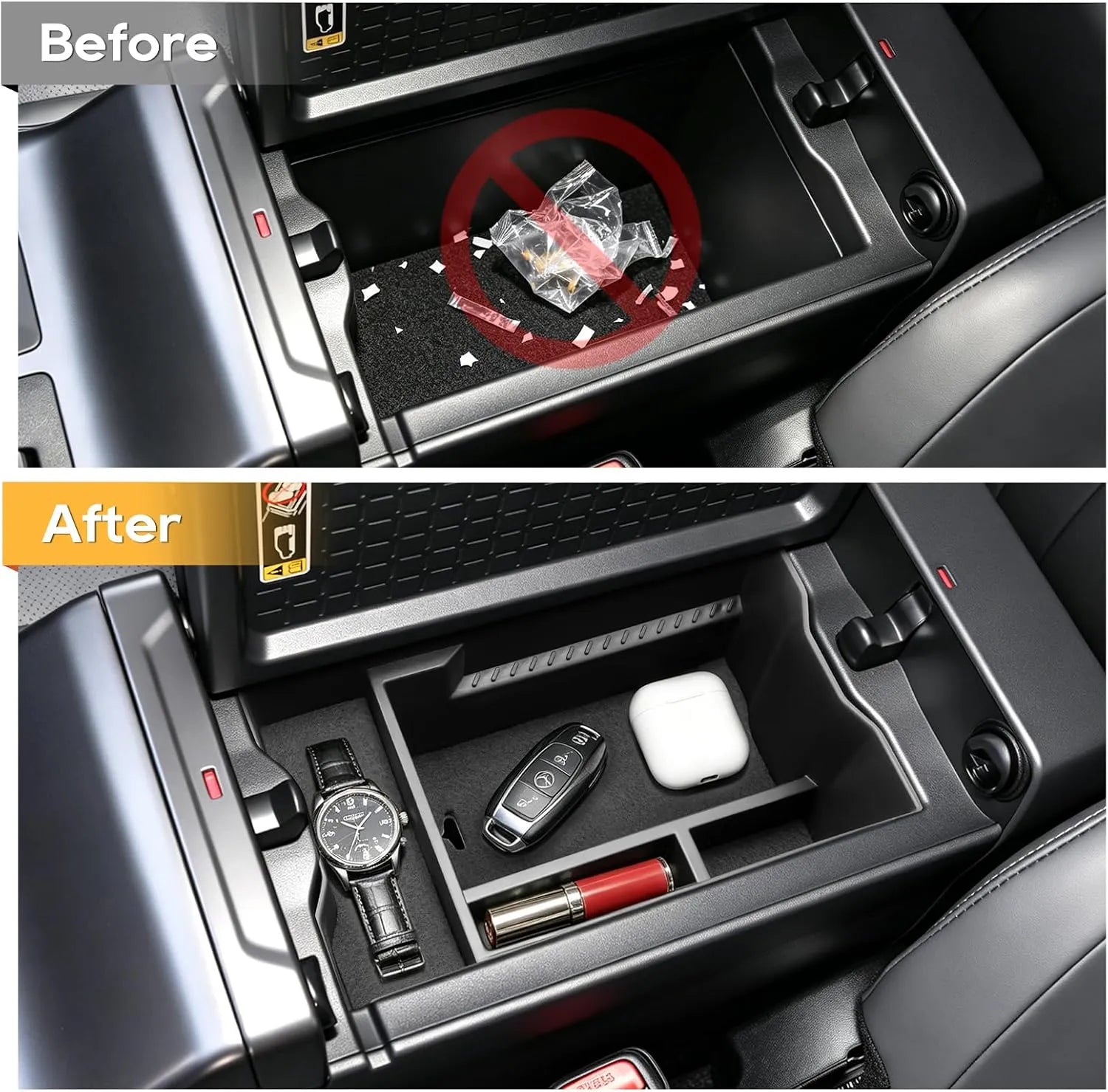 For Toyota RAV4 Armrest Storage Tray 2026 2027