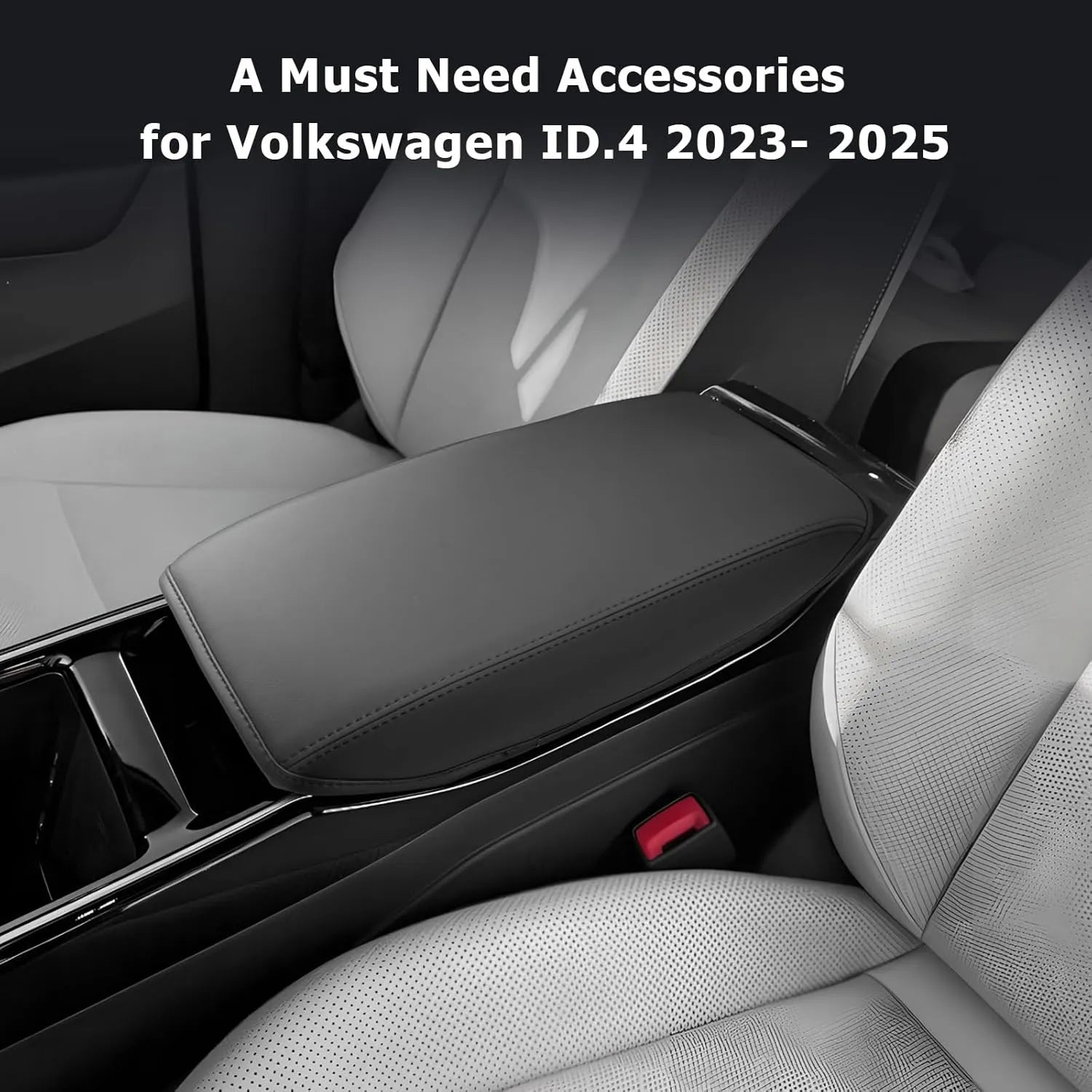 For VW ID.4 Center Console Armrest Cover 2023 2024 2025
