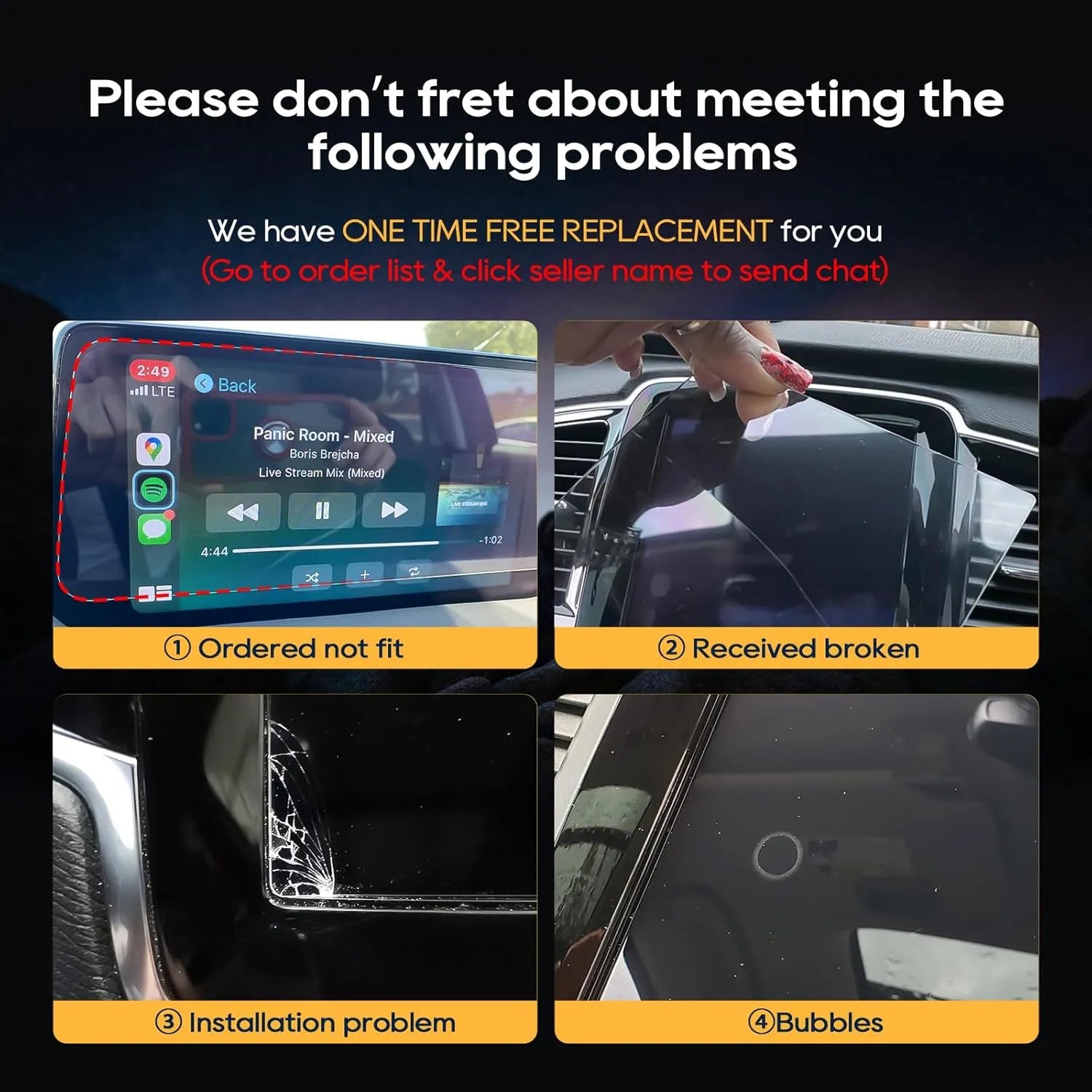For VW ID.4 Screen Protector (Standard/S/S Plus/Pro S) 2021-2026