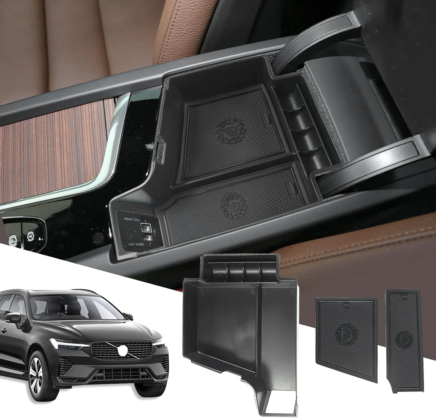 Volvo XC60 XC90 S90 V90 Mittelarmlehne Ablagefach 2023+