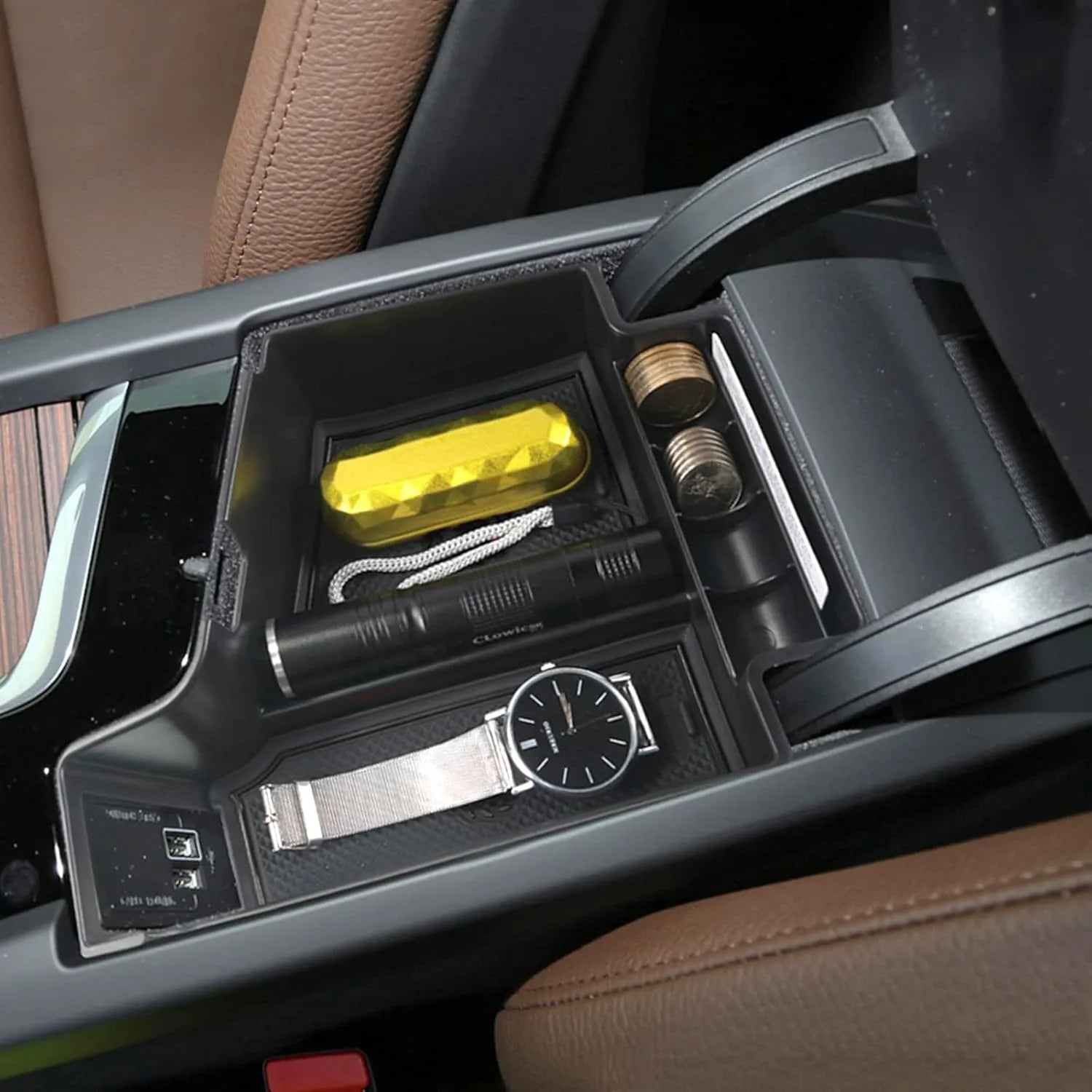 Volvo XC60 XC90 S90 V90 Mittelarmlehne Ablagefach 2023+