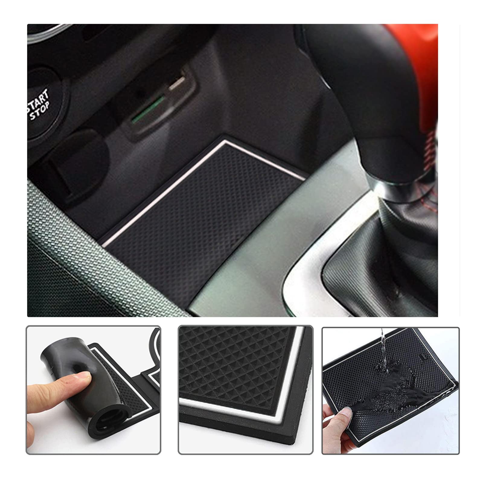 Renualt Clio 4 Door Slot Mats 2013-2019