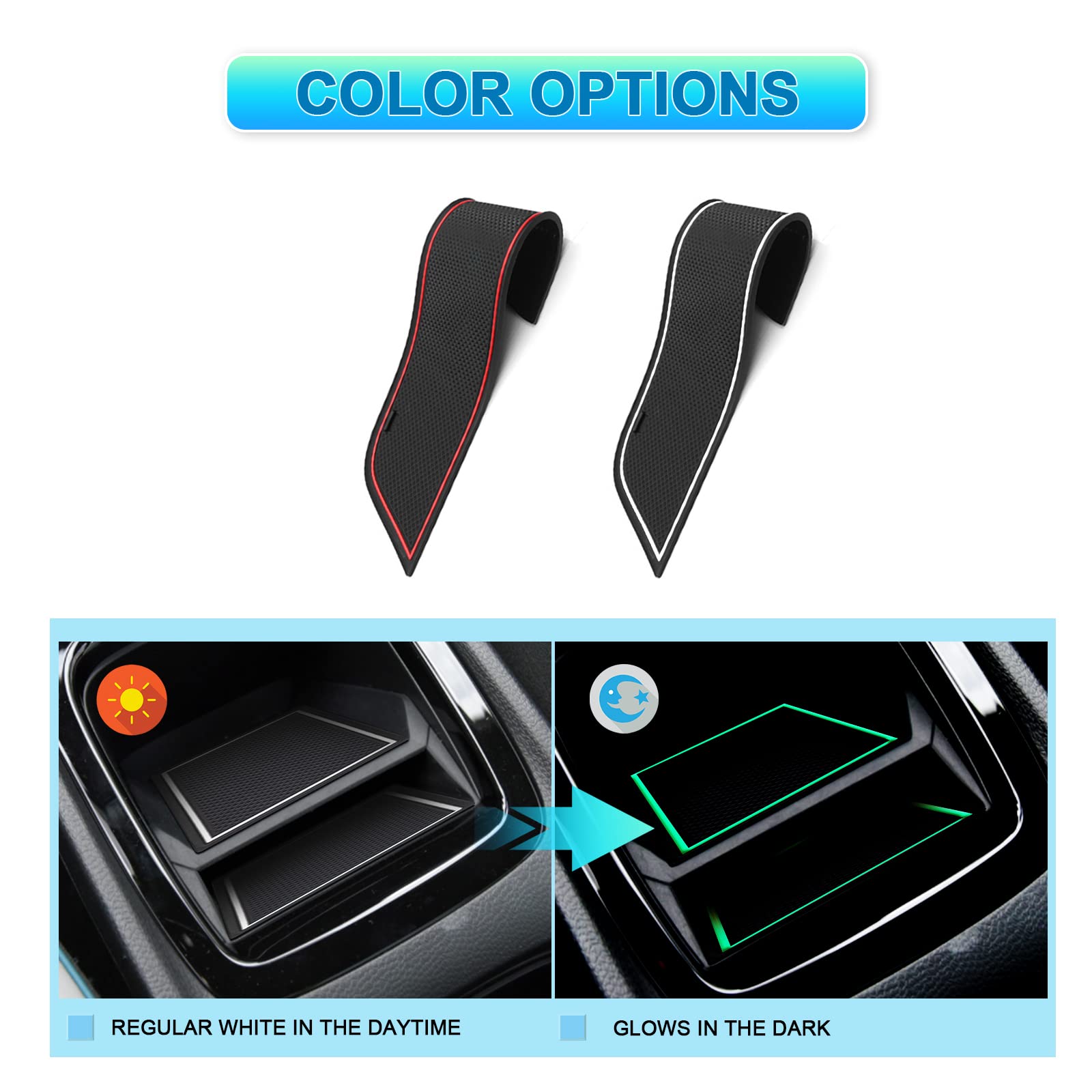 Audi Q2 Door Slot Mats 2017+ - LFOTPP Car Accessories