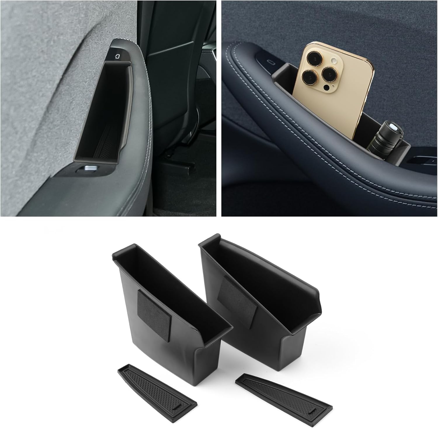 For Tesla Model 3 Highland Car Door Inner Storage Box 2024 2025 2026